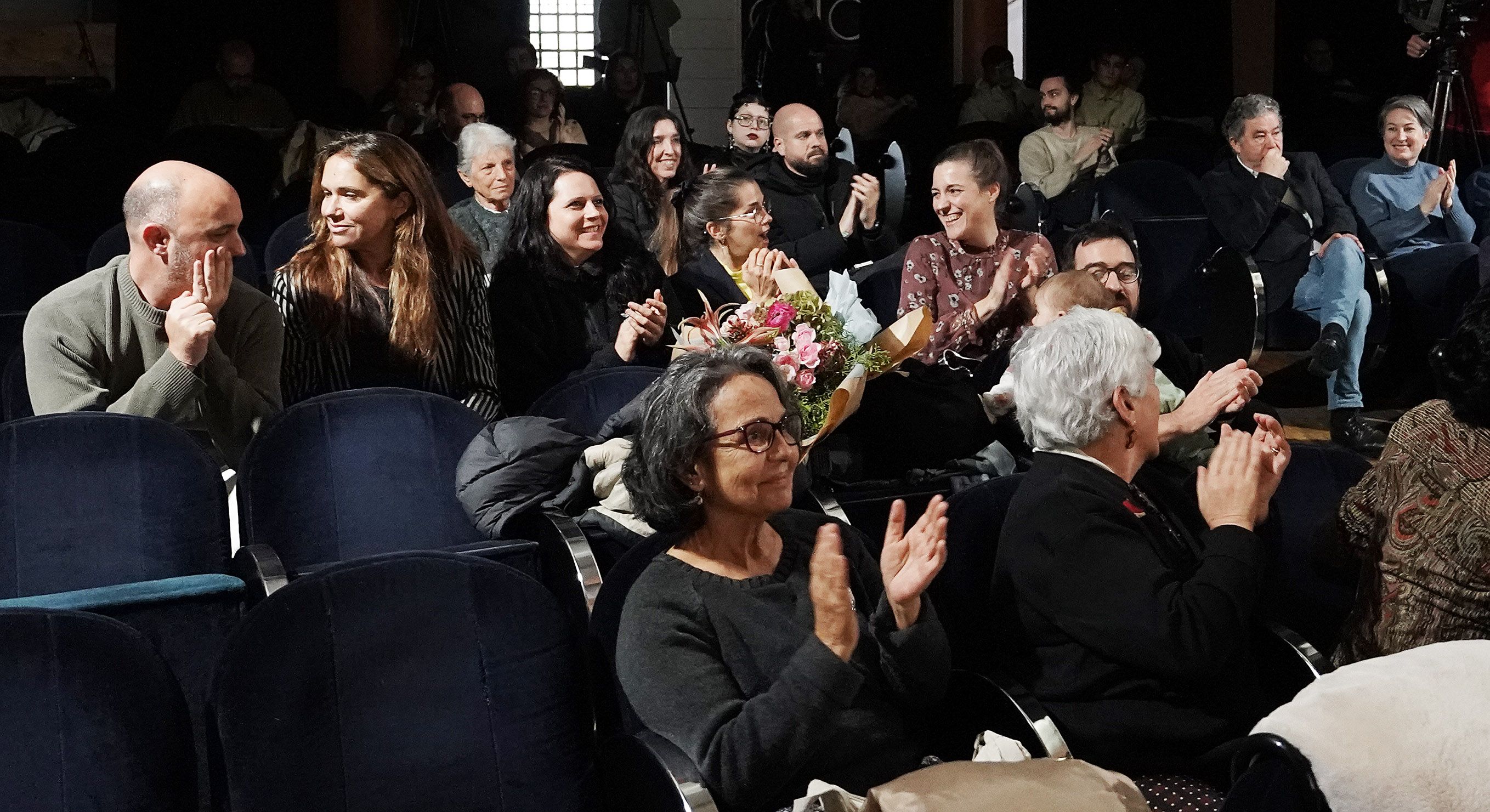 Carla Simón recibe en Pontevedra o I Premio de Cinematografía Novos Cinemas
