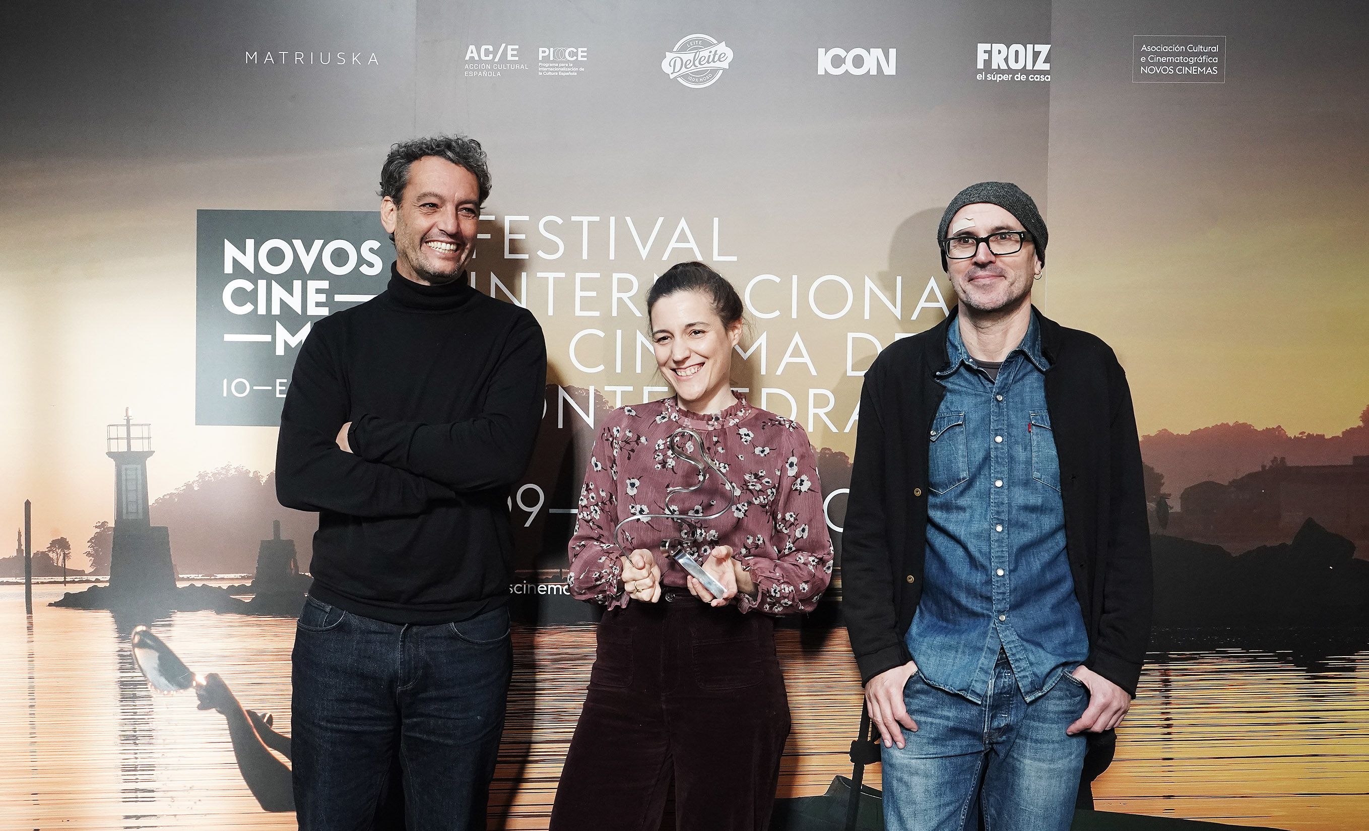 Carla Simón recibe en Pontevedra o I Premio de Cinematografía Novos Cinemas