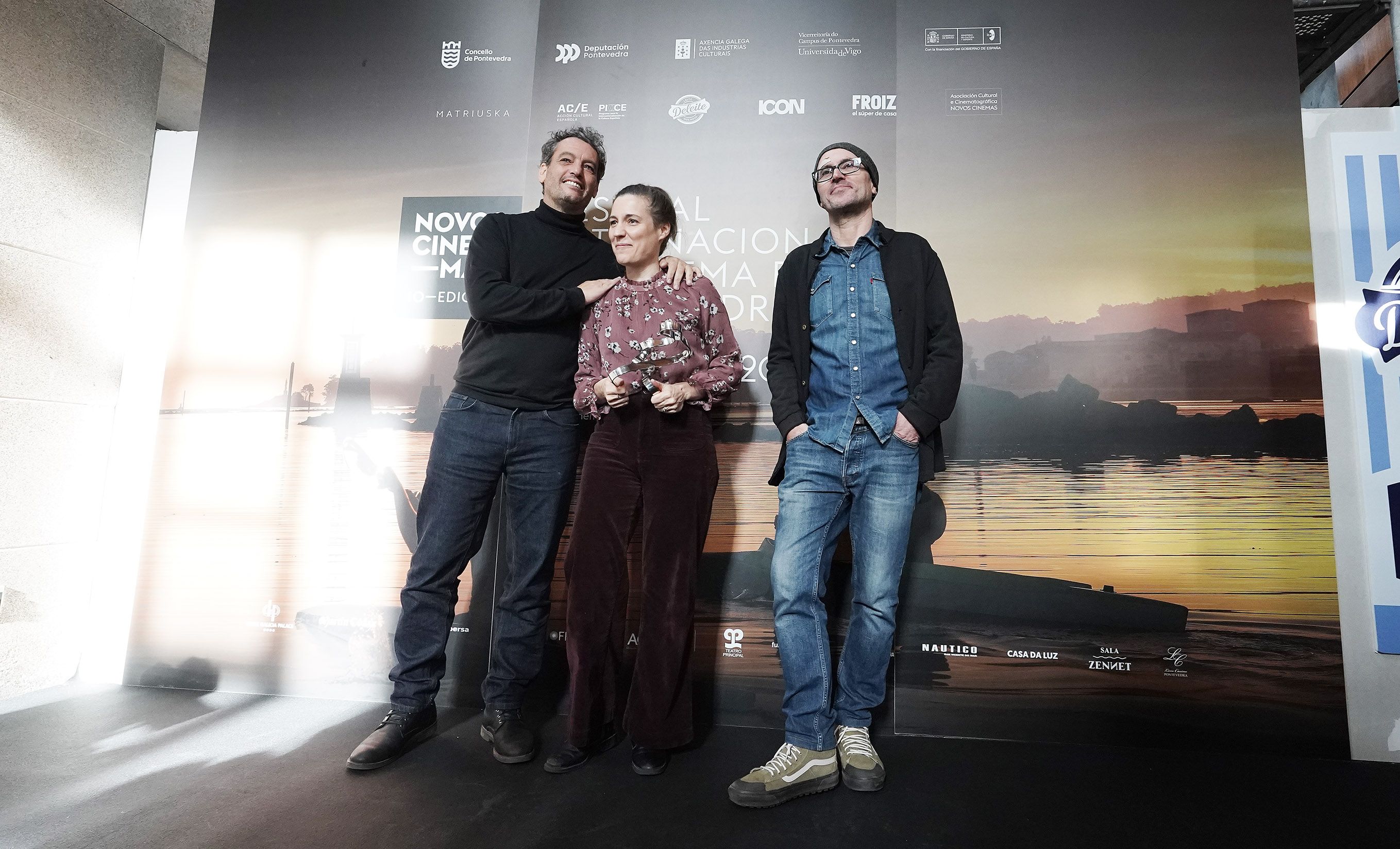 Carla Simón recibe en Pontevedra o I Premio de Cinematografía Novos Cinemas