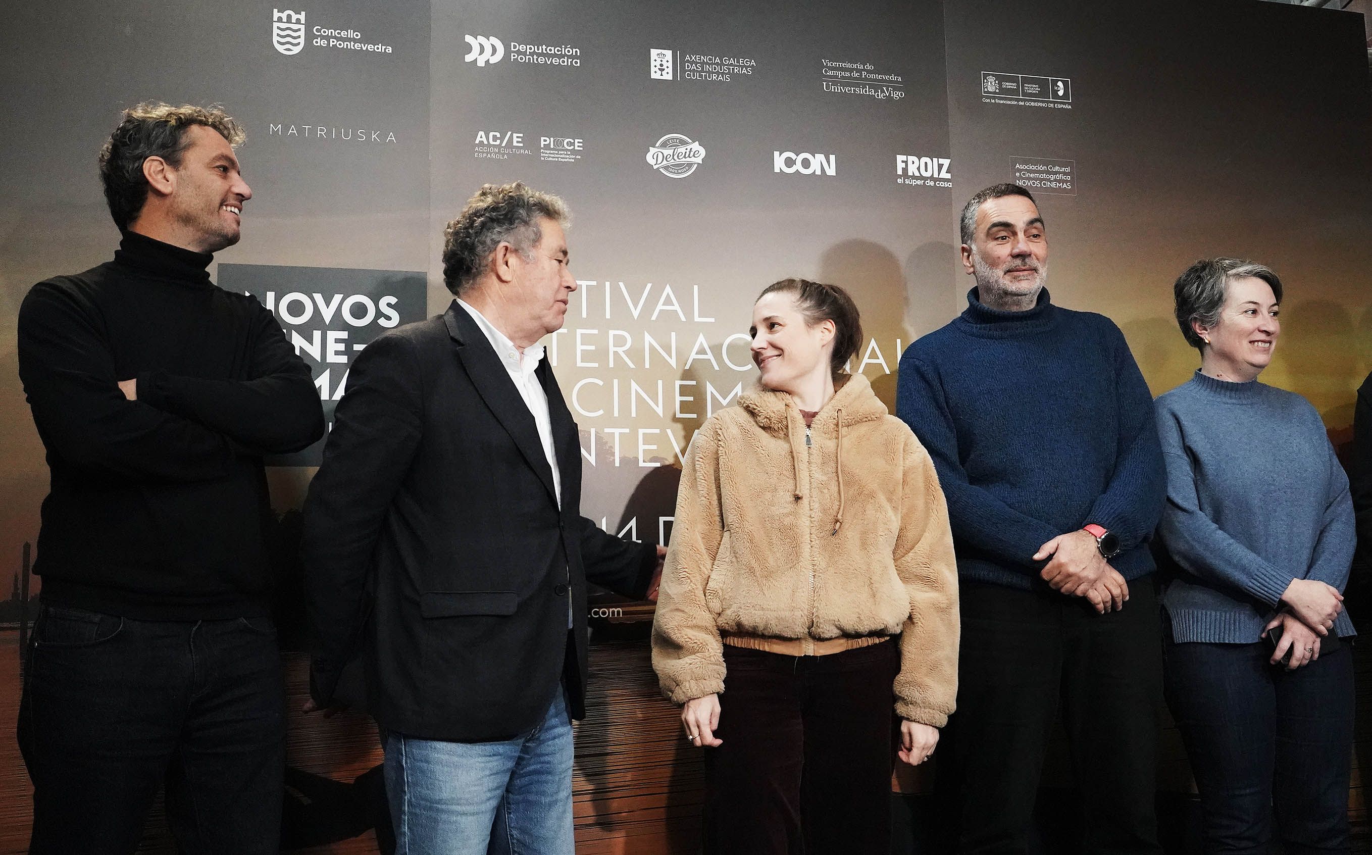 Carla Simón recibe en Pontevedra o I Premio de Cinematografía Novos Cinemas