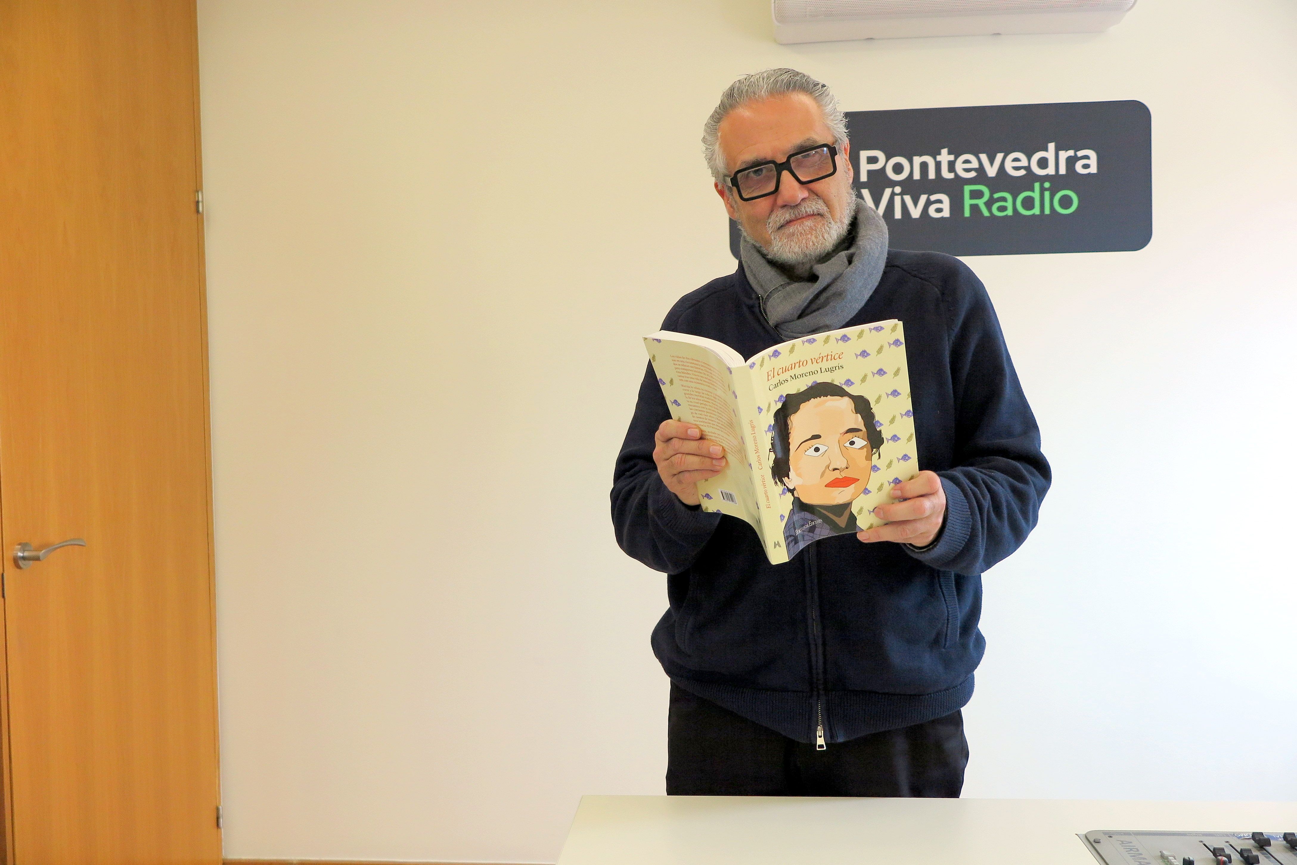 'El cuarto vértice' é a segunda novela do médico lucense Carlos Moreno Lugrís