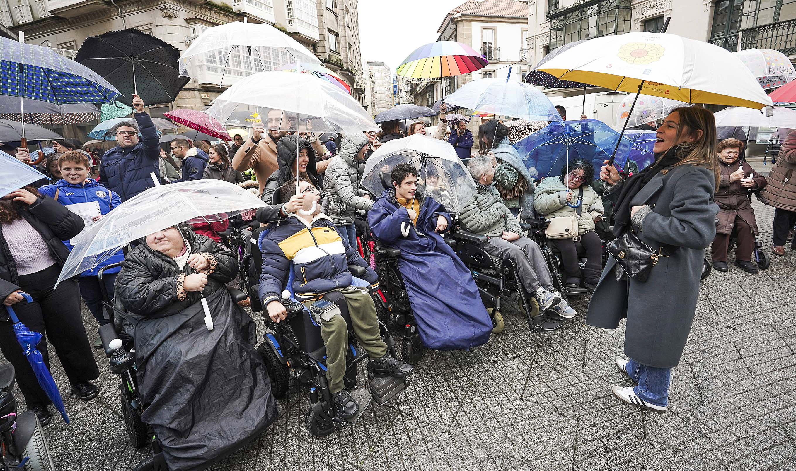 Conmemoración del Día Internacional de las Personas con Discapacidad en Pontevedra