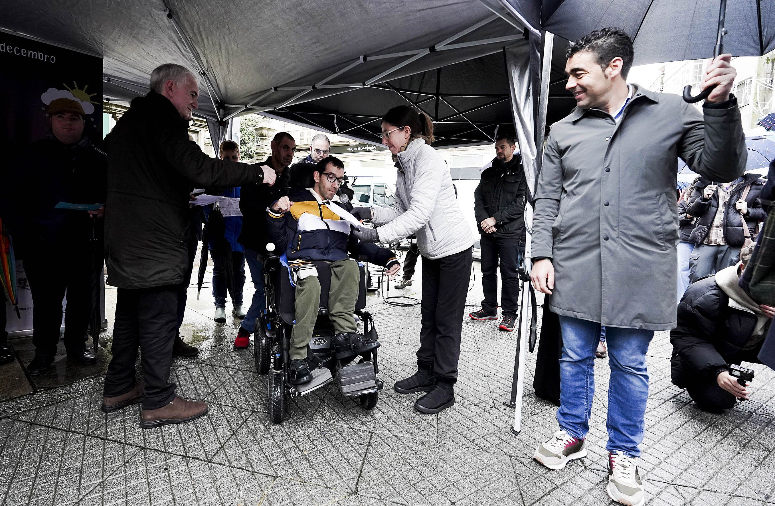 Conmemoración del Día Internacional de las Personas con Discapacidad en Pontevedra