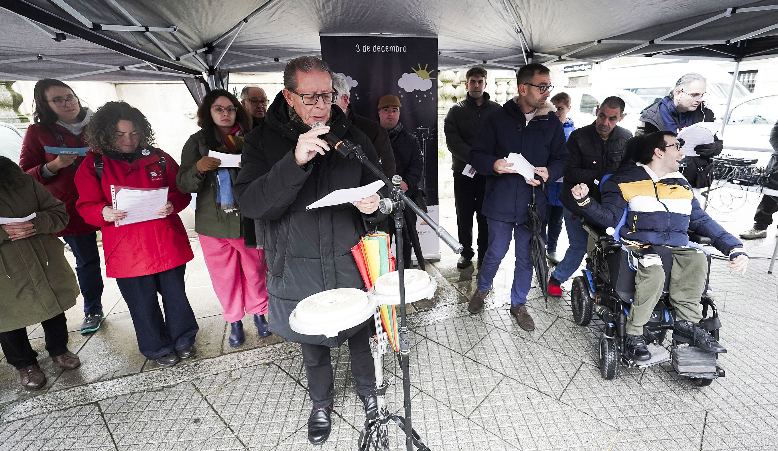 Conmemoración del Día Internacional de las Personas con Discapacidad en Pontevedra