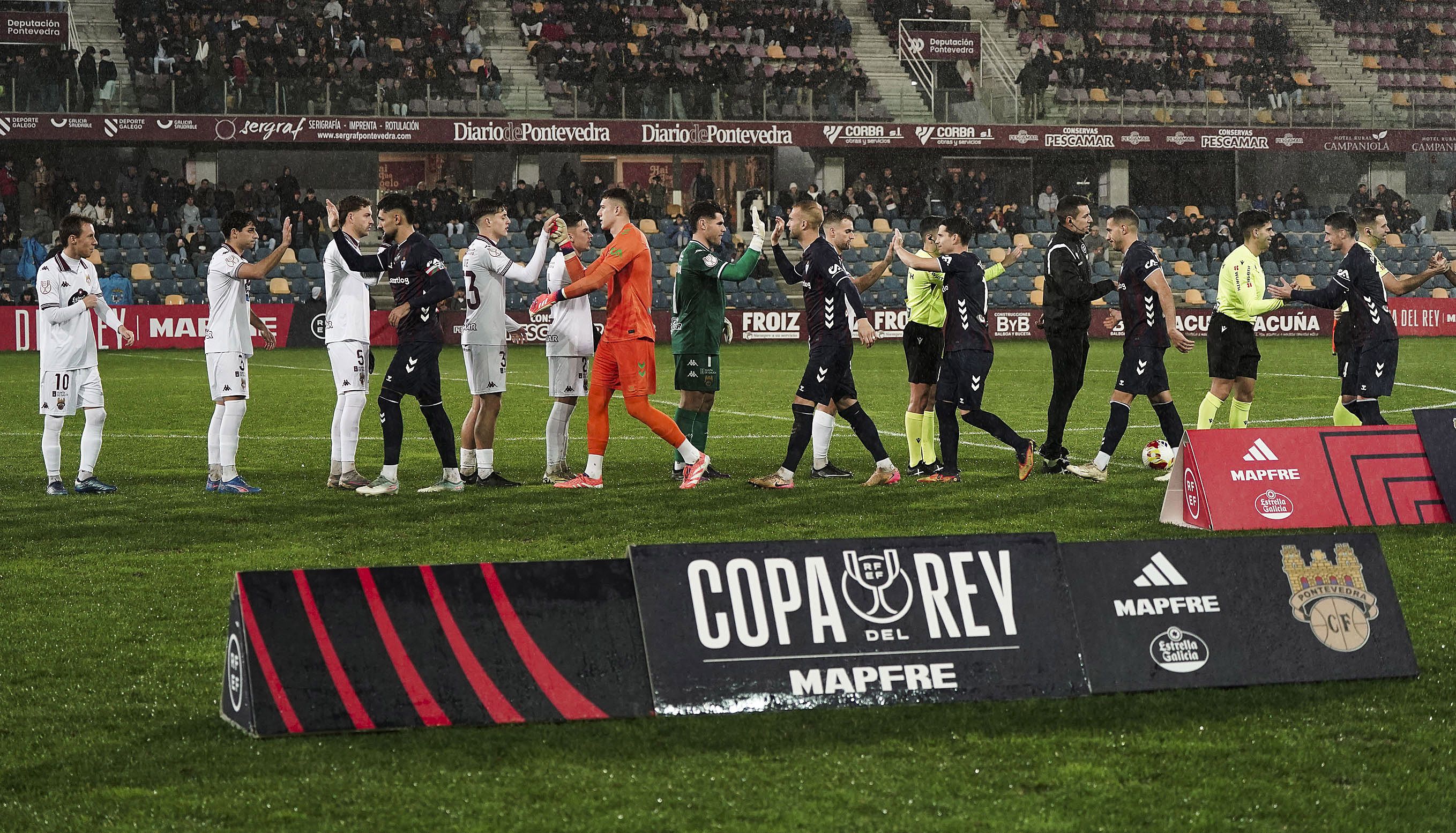 Segunda rolda da Copa do Rei entre Pontevedra CF e SD Eibar Segunda rolda da Copa do Rei entre Pontevedra CF e SD Eibar