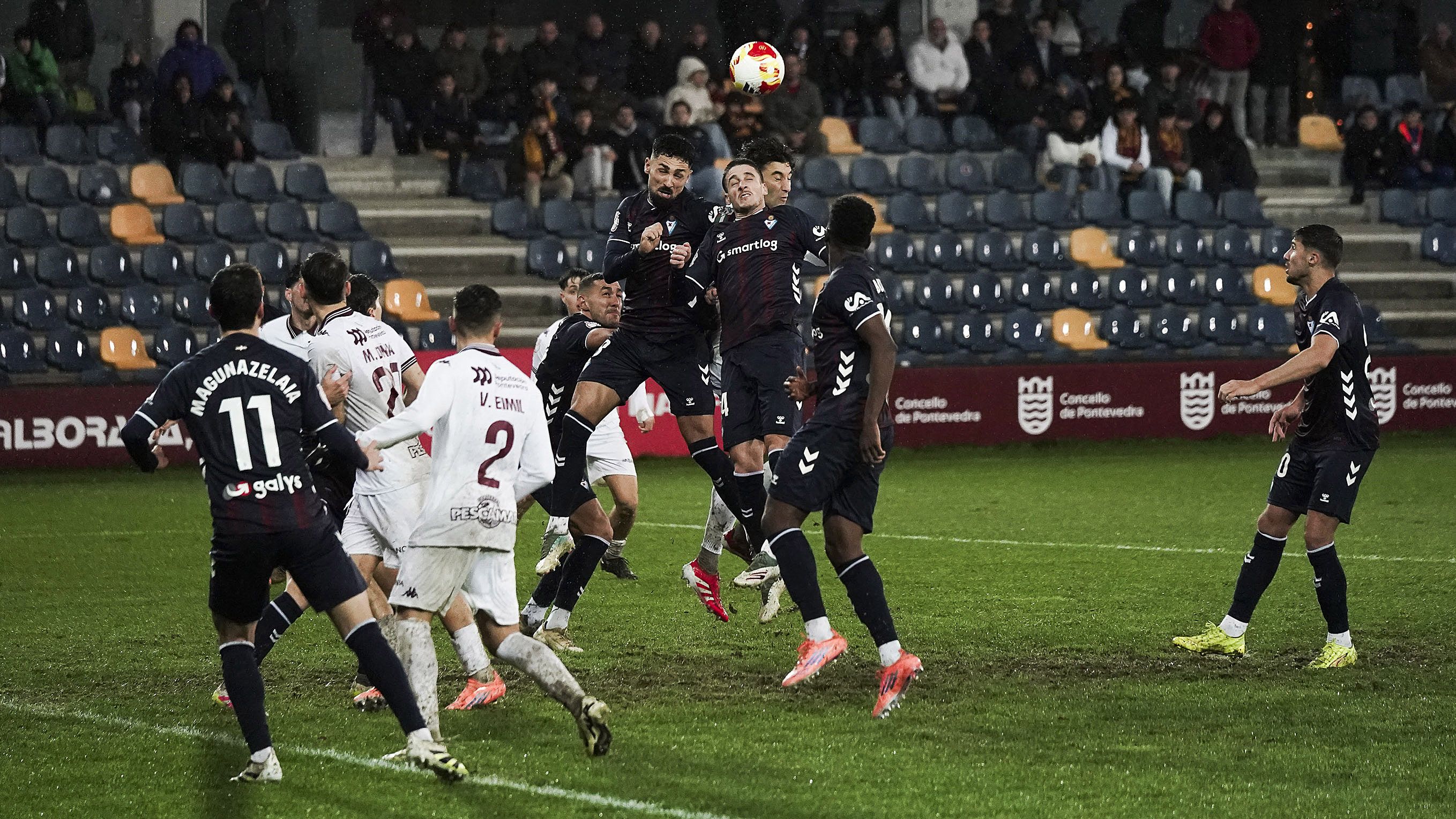 Segunda rolda da Copa do Rei entre Pontevedra CF e SD Eibar Segunda rolda da Copa do Rei entre Pontevedra CF e SD Eibar