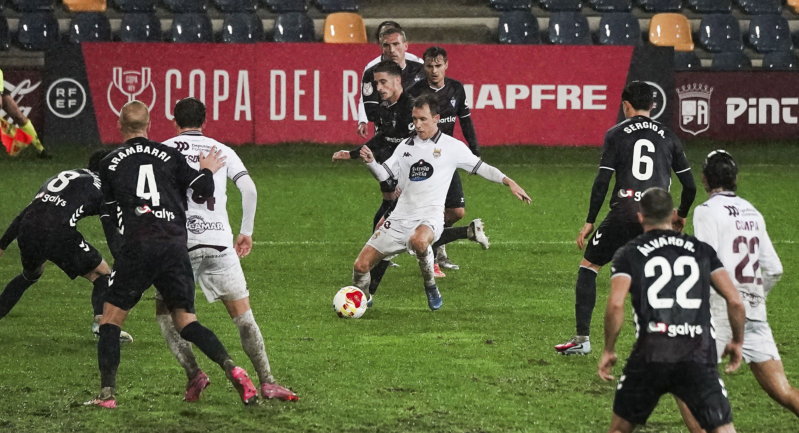 Segunda rolda da Copa do Rei entre Pontevedra CF e SD Eibar Segunda rolda da Copa do Rei entre Pontevedra CF e SD Eibar