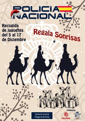 Campaña de recogida solidaria de juguetes de la Policía Nacional de Vilagarcía Campaña de recogida solidaria de juguetes de la Policía Nacional de Vilagarcía