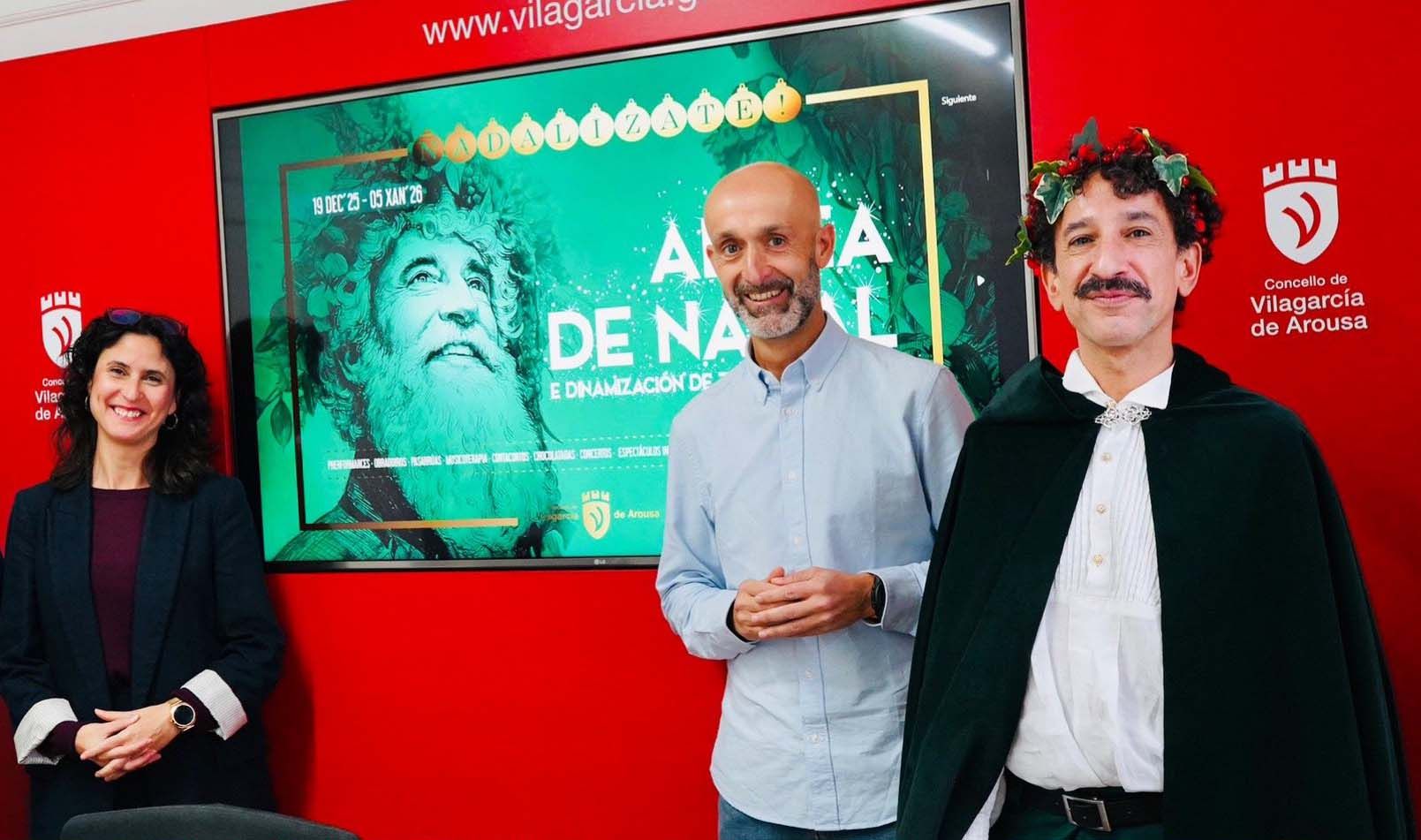 Presentación da Aldea de Nadal de Vilagarcía Presentación da Aldea de Nadal de Vilagarcía
