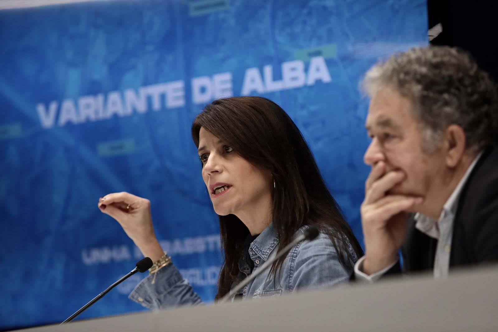Presentación do proxecto da variante de Alba