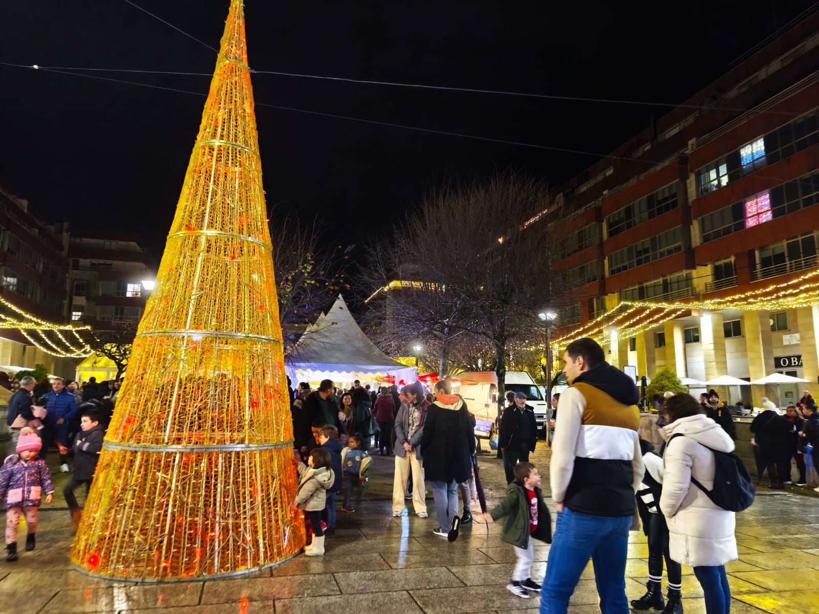 Acendido das luces de Nadal de Soutomaior Acendido das luces de Nadal de Soutomaior