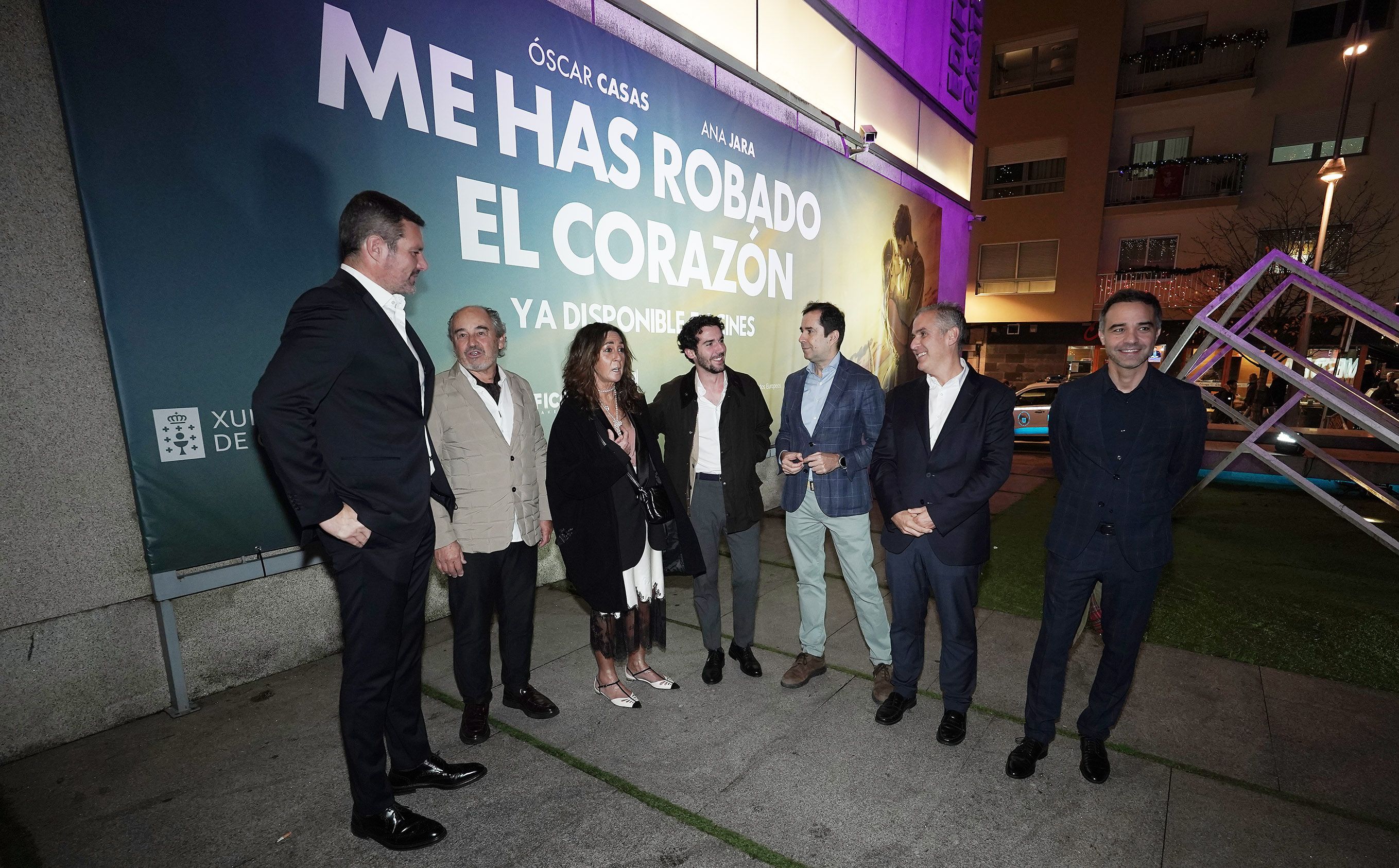 Estreno en Pontevedra de la película 'Me has robado el corazón' con Óscar Casas y Ana Jara Estreno en Pontevedra de la película 'Me has robado el corazón' con Óscar Casas y Ana Jara