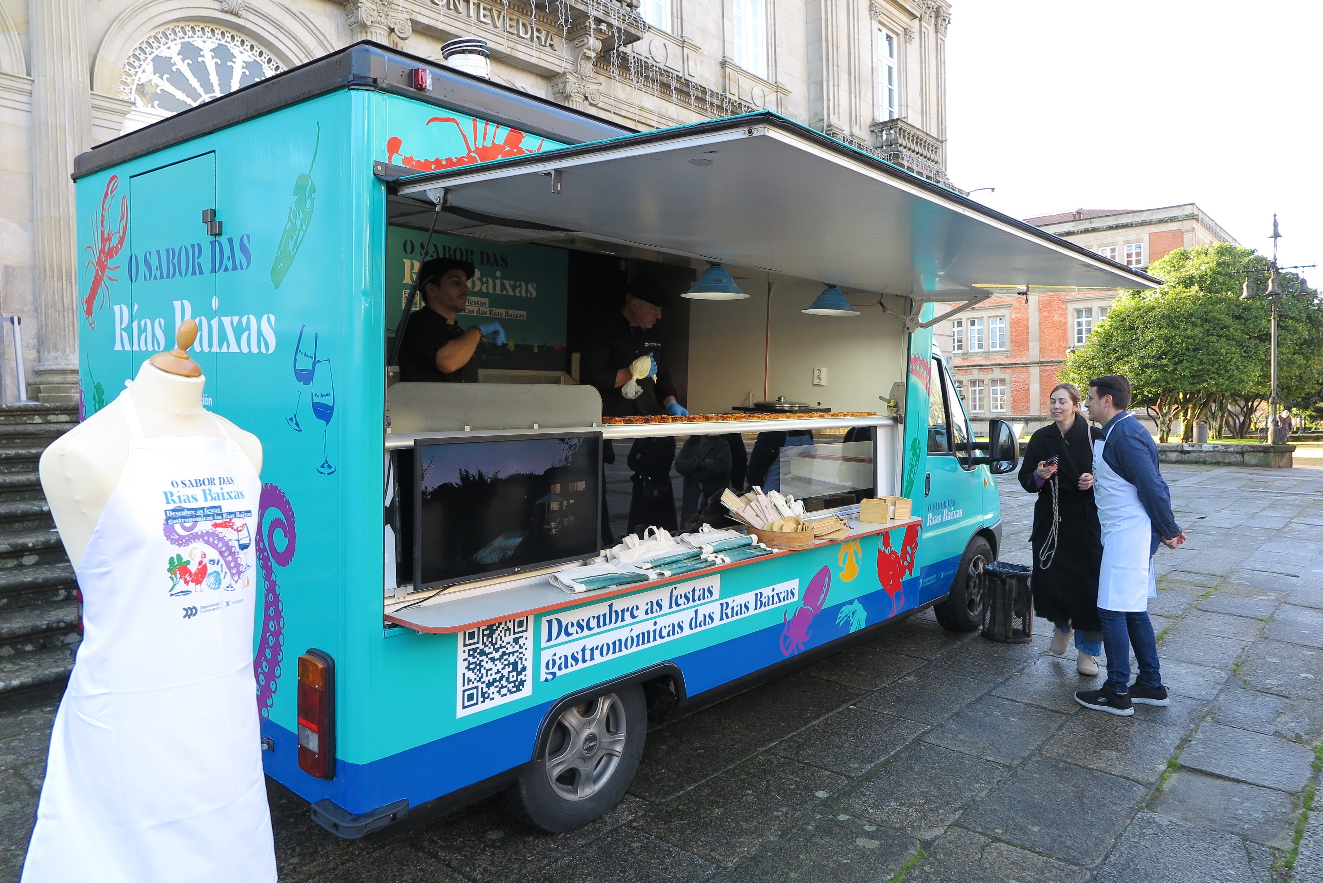 Food trucks de la campaña 100% Gastronomía das Rías Baixas