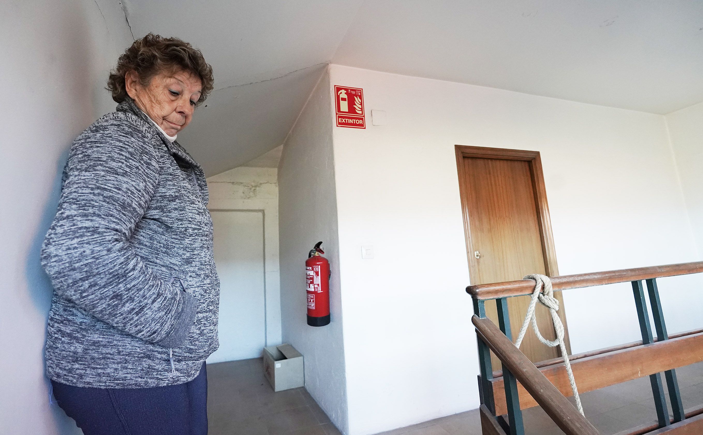 El trastero donde apareció el artefacto