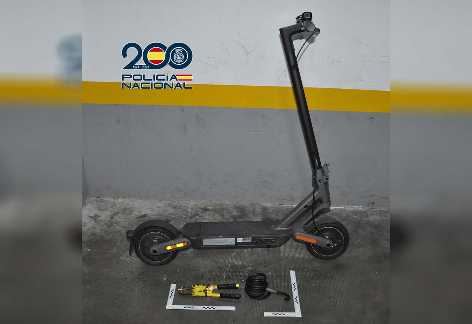 Patinete robado en Pontevedra