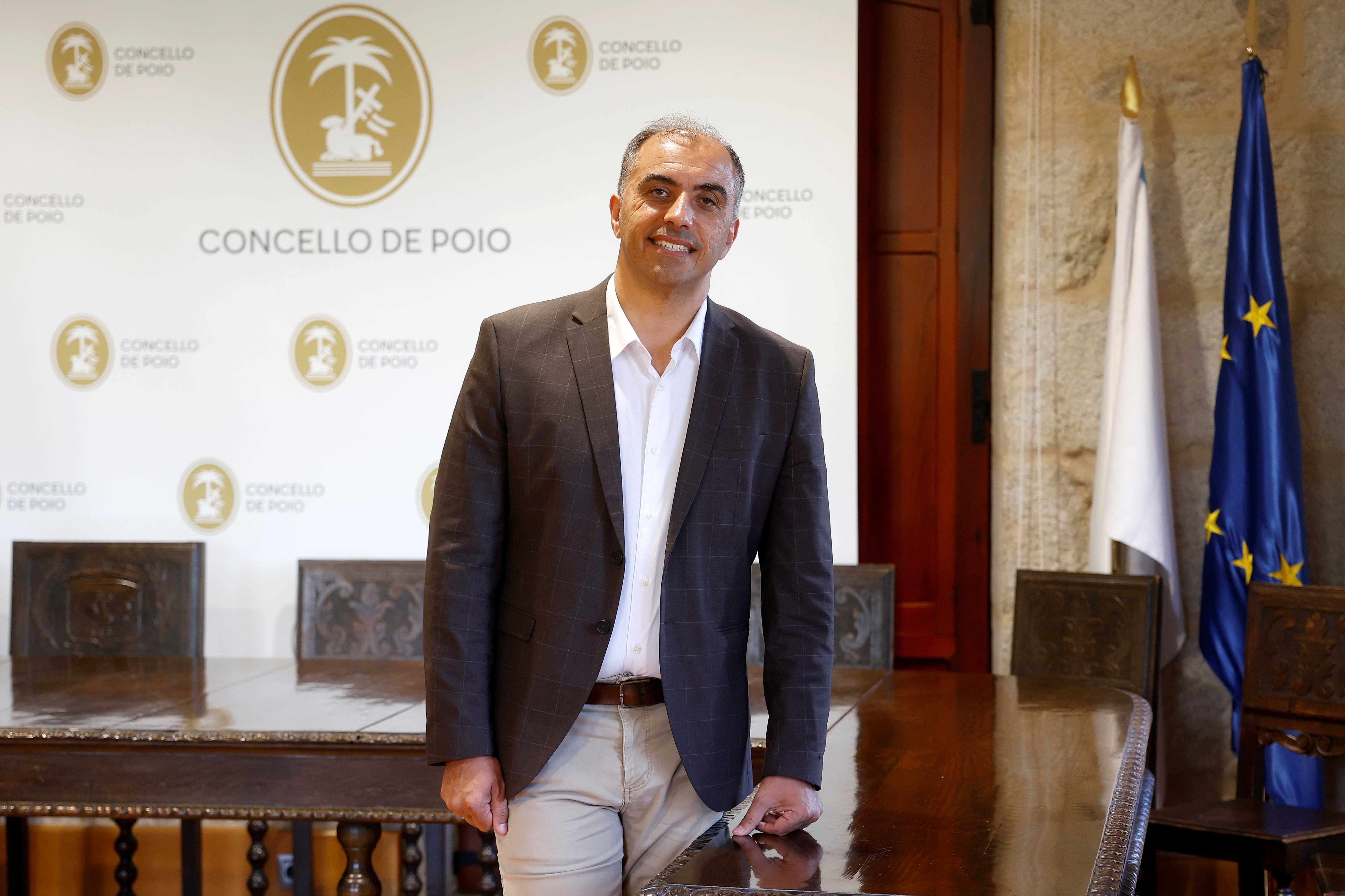 Ángel Moldes, alcalde de Poio