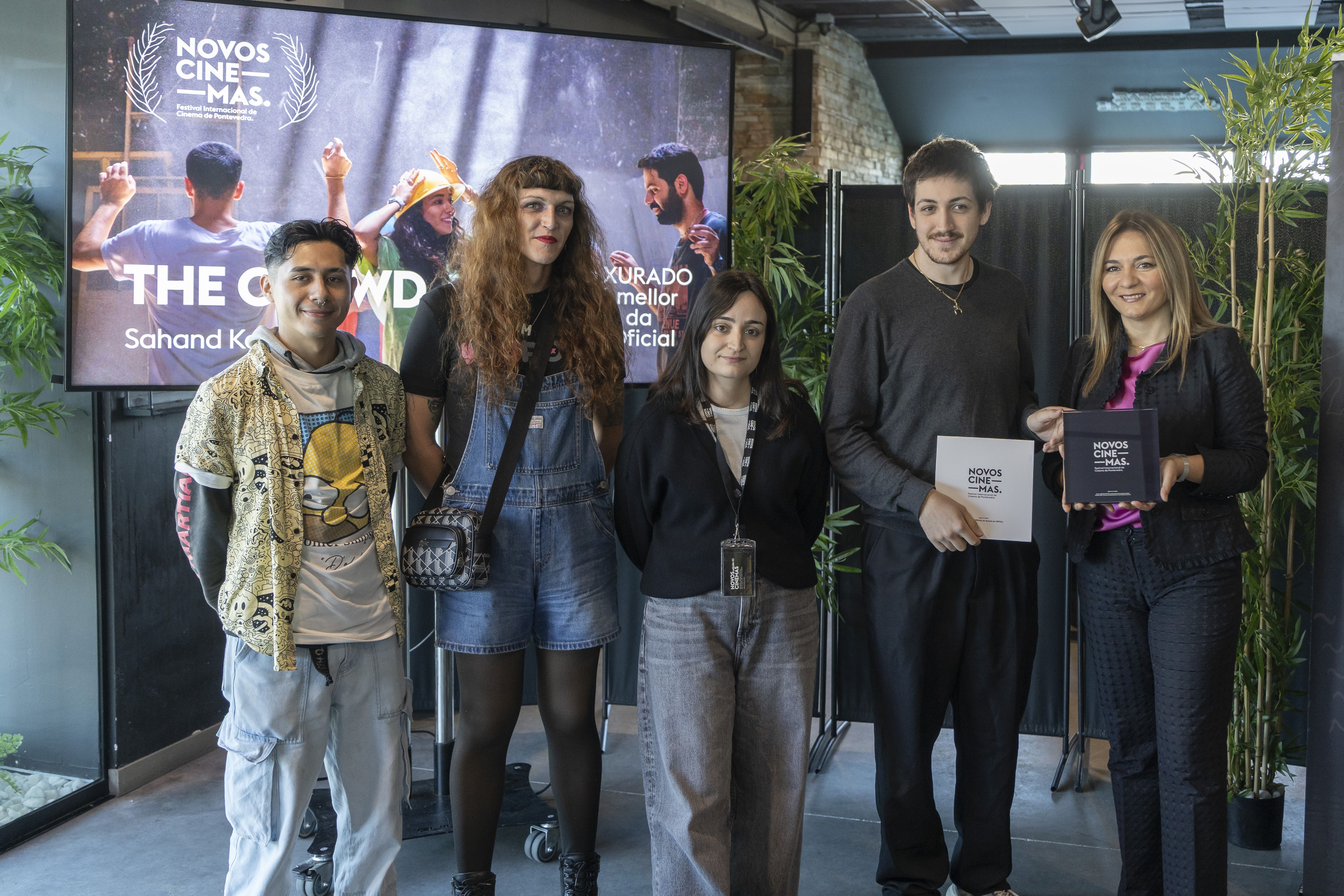 Celebración do acto de entrega do palmarés de Novos Cinemas
