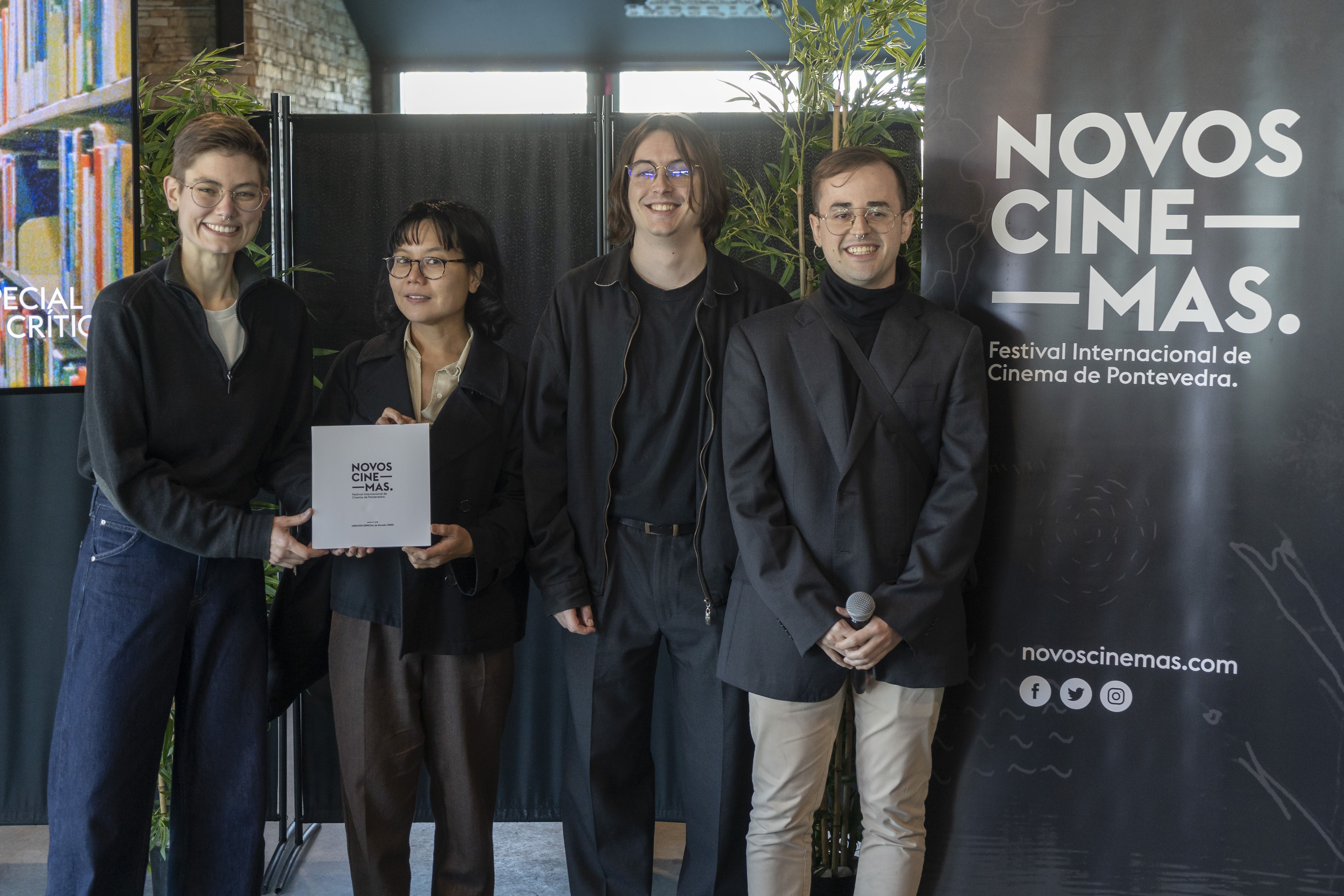 Celebración do acto de entrega do palmarés de Novos Cinemas