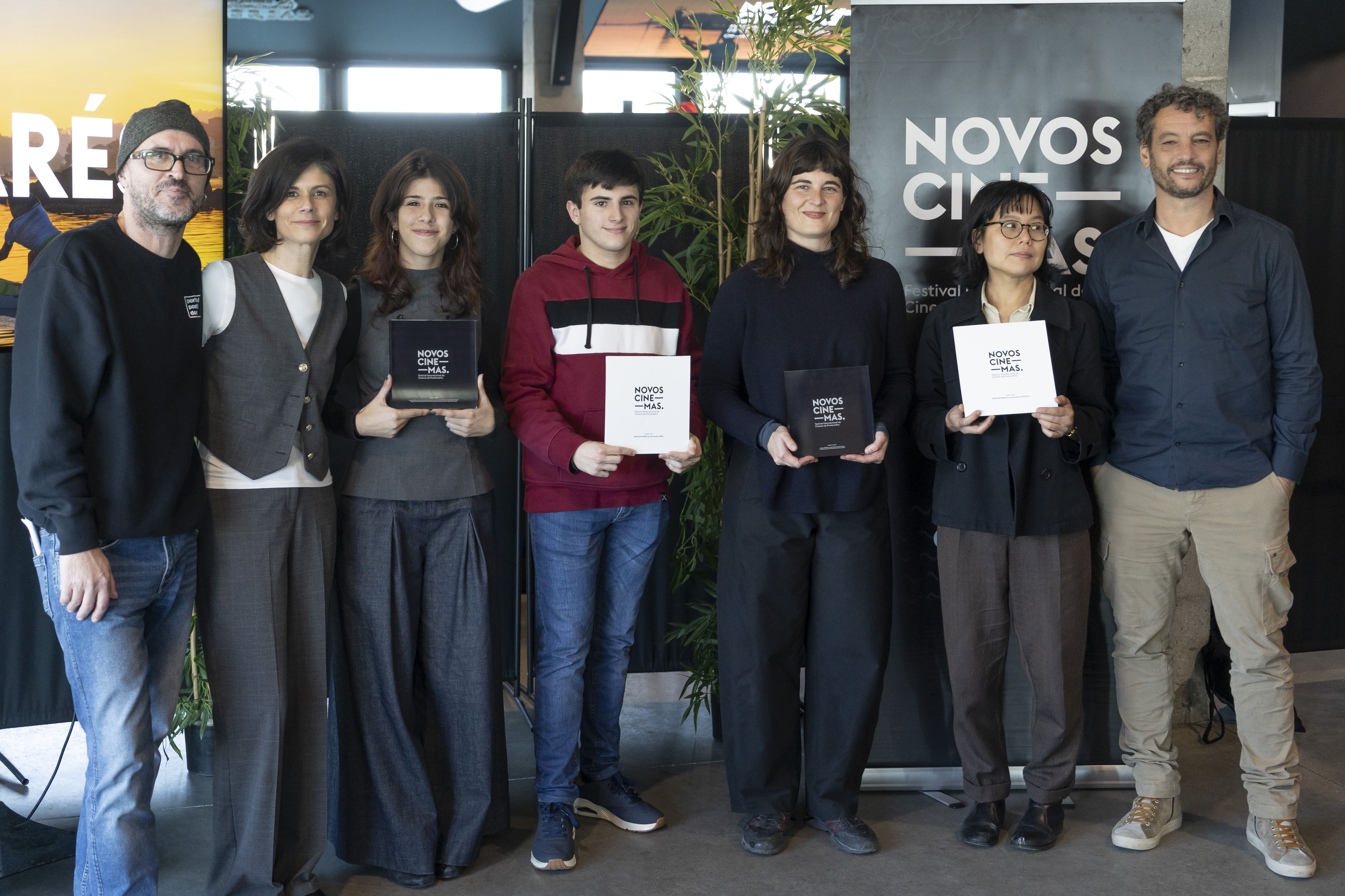 Celebración del acto de entrega del palmarés de Novos Cinemas