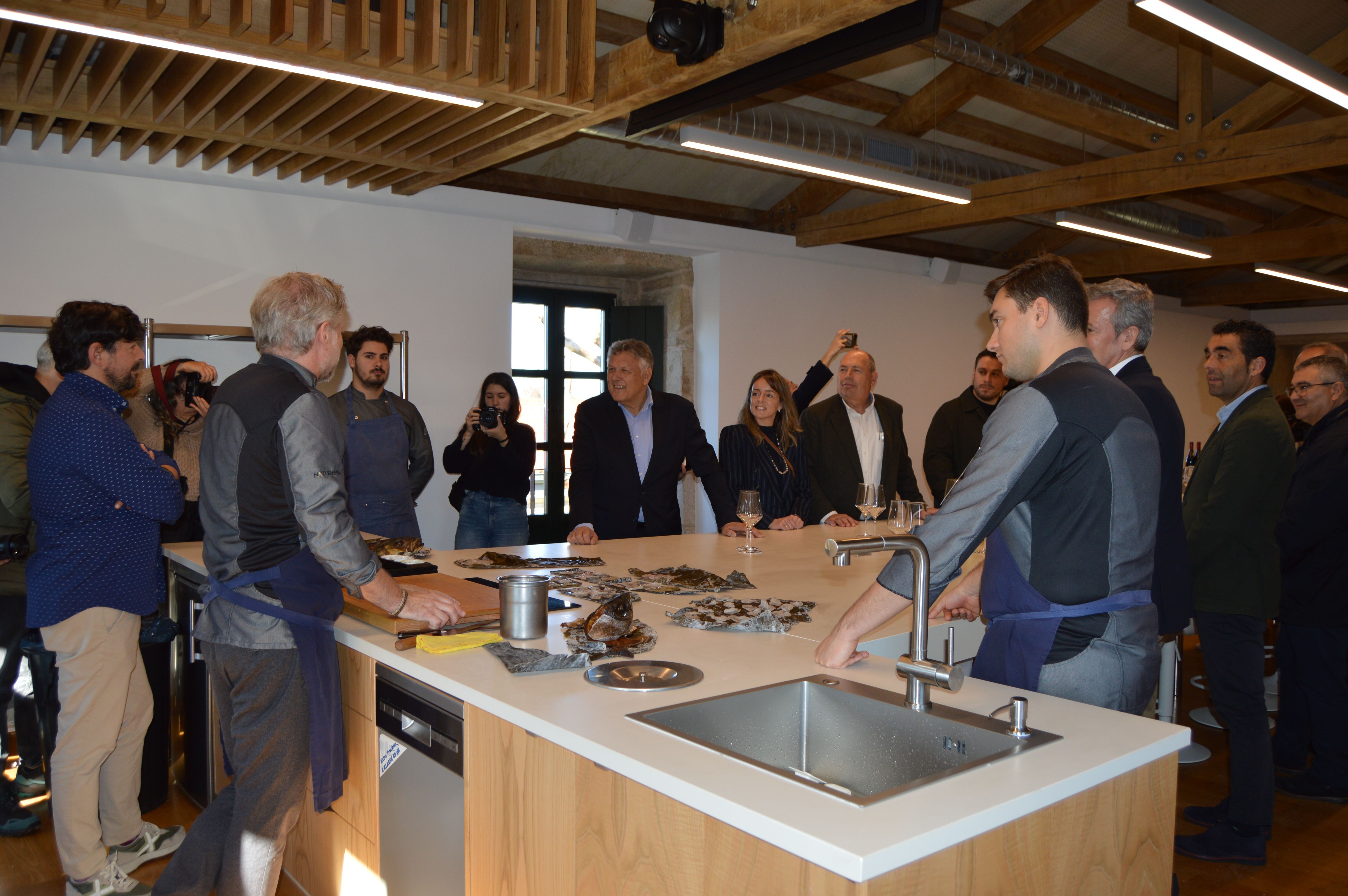 Inauguración del Centro de la Cultura gastronómica Rías Baixas Inauguración del Centro de la Cultura gastronómica Rías Baixas