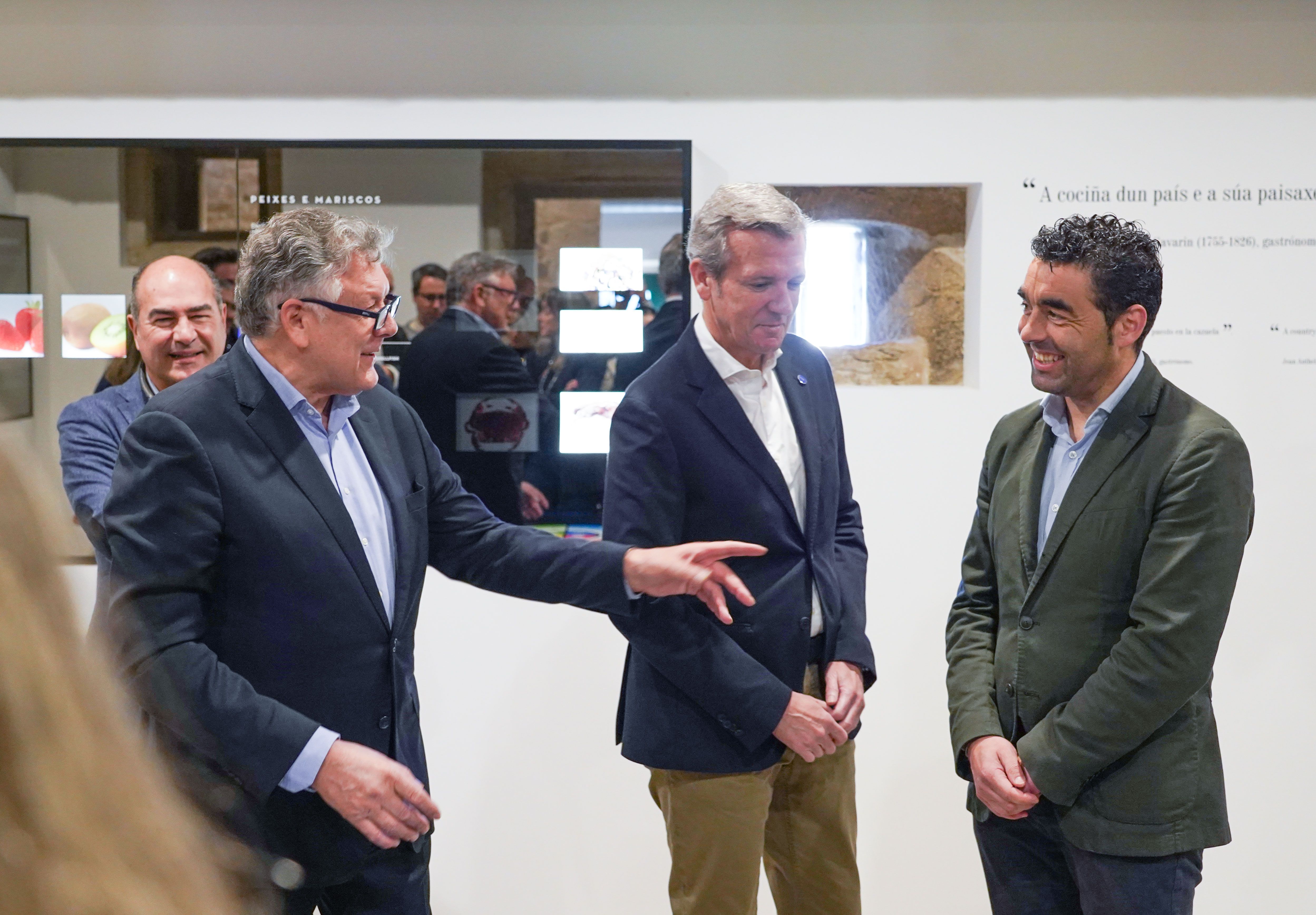 Inauguración del Centro de la Cultura gastronómica Rías Baixas Inauguración del Centro de la Cultura gastronómica Rías Baixas