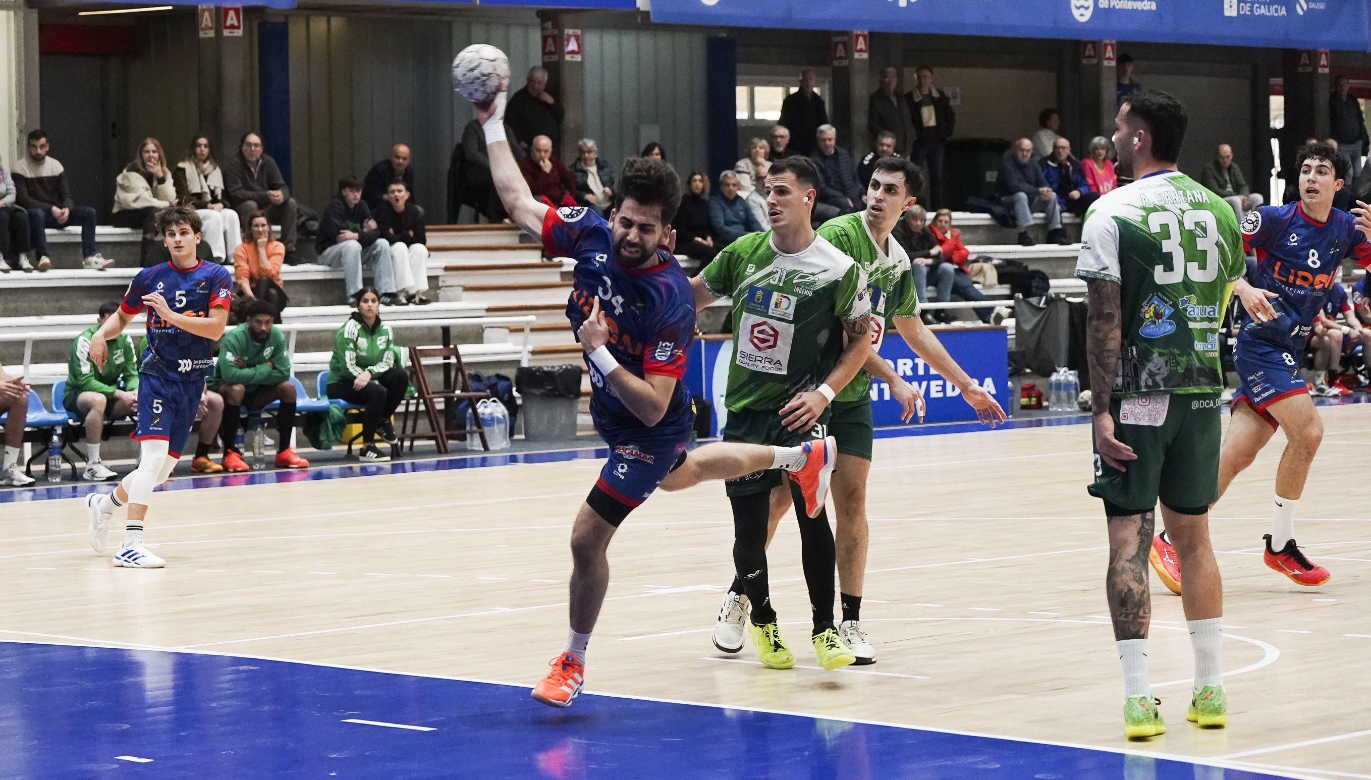 Partido de Primera Nacional entre Sociedad Deportiva Teucro y Balonmano Ingenio Partido de Primera Nacional entre Sociedad Deportiva Teucro y Balonmano Ingenio