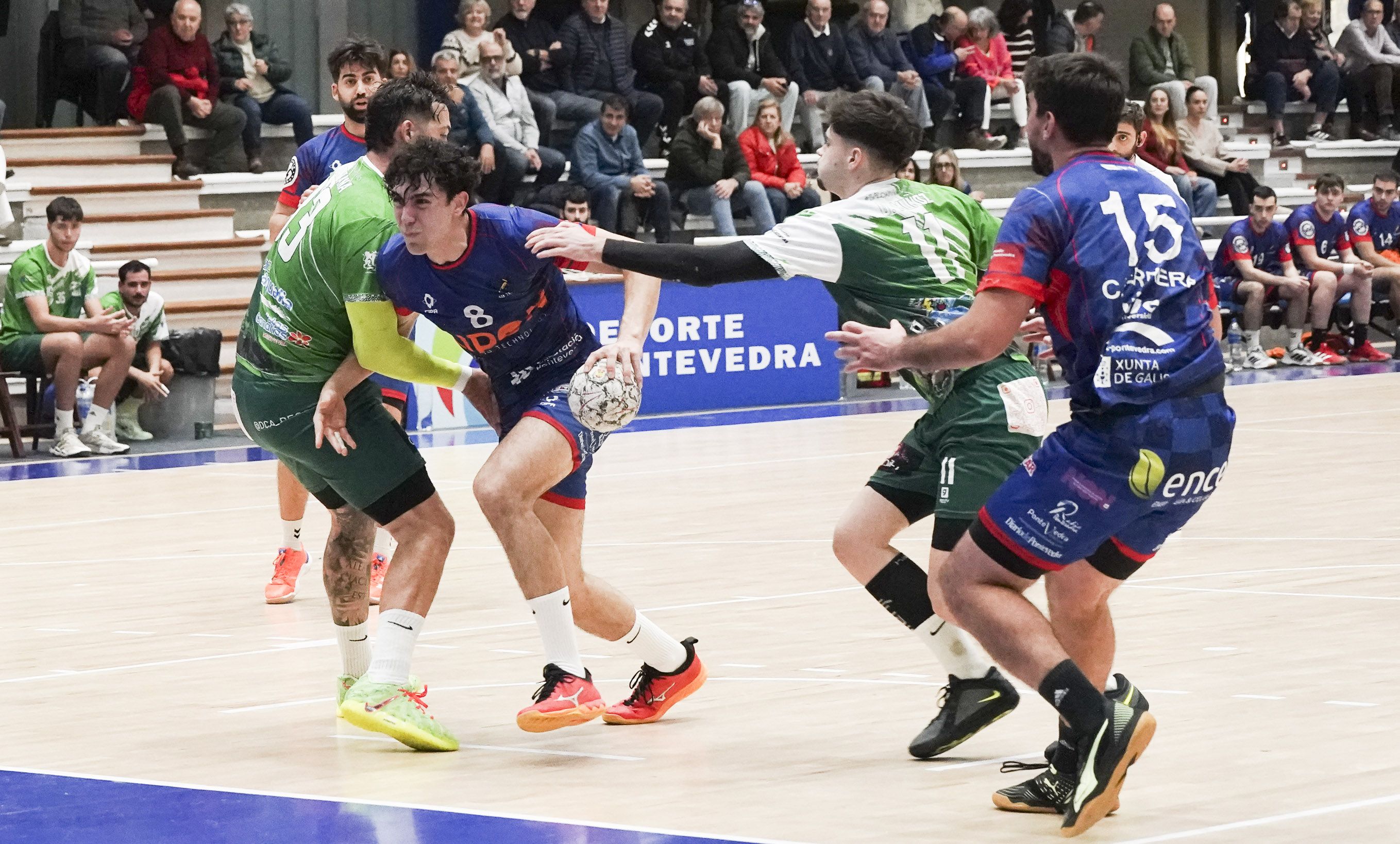 Partido de Primera Nacional entre Sociedad Deportiva Teucro y Balonmano Ingenio