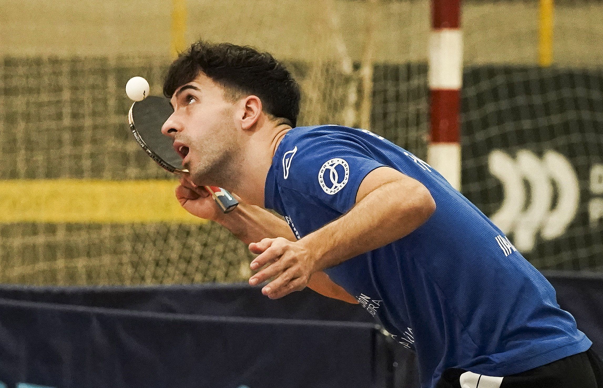 Partido entre Tenis de Mesa Monte Porreiro y Arteal Santiago