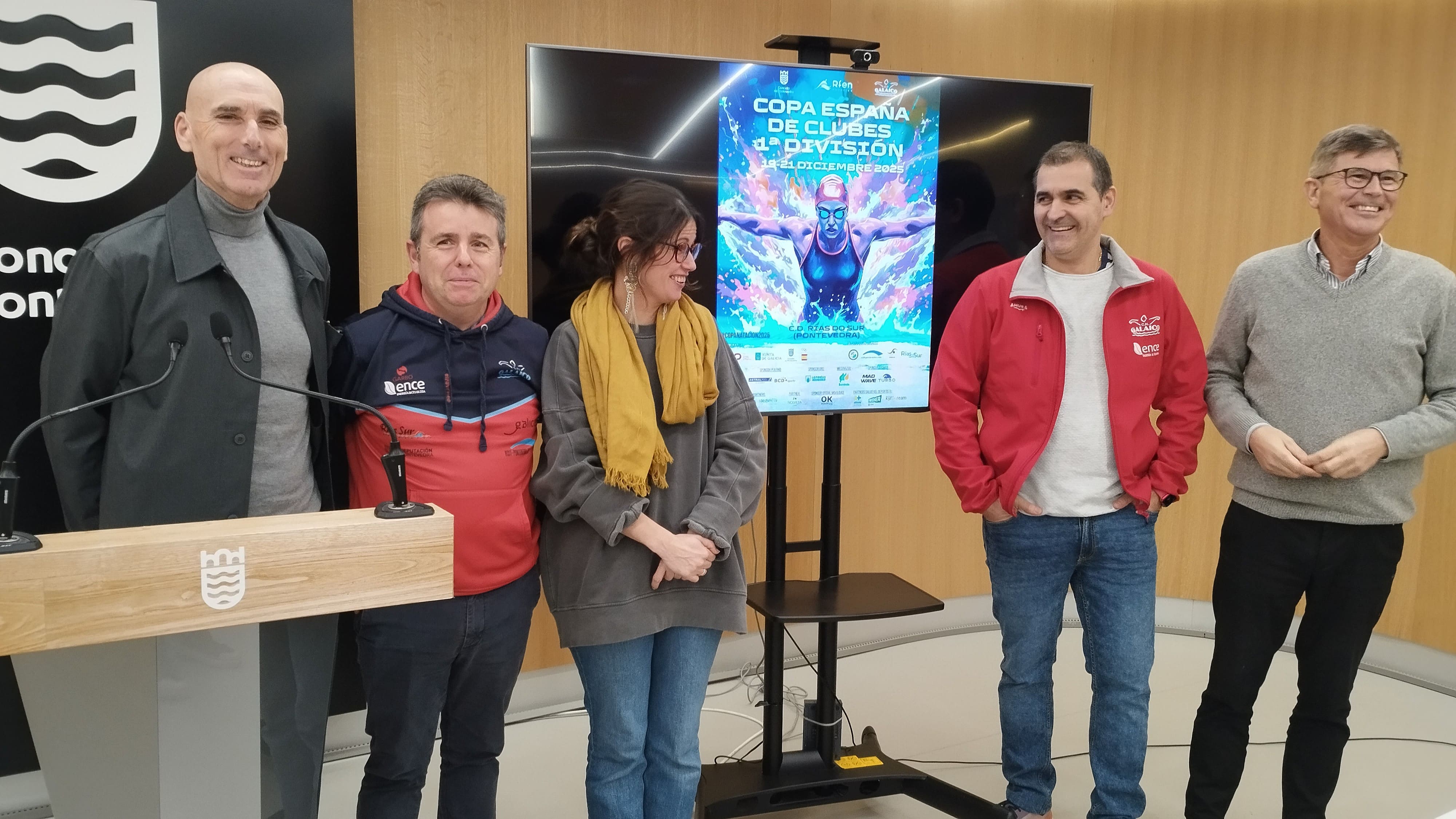 Presentación de la Copa de España de Clubes  de Natación de 1ª División 