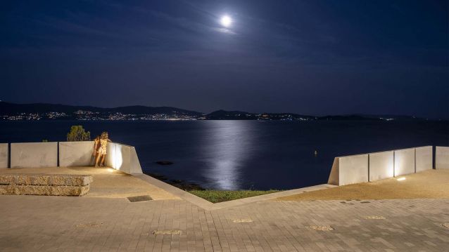 Mirador da Peixeira, en Portonovo Mirador da Peixeira, en Portonovo