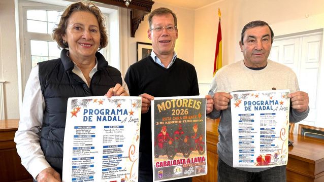 Presentación do programa de Nadal 2025 na Lama Presentación do programa de Nadal 2025 na Lama