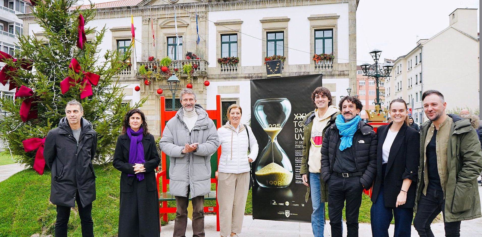 Presentación da XXV Toma de Uvas matinal en Vilagarcía Presentación da XXV Toma de Uvas matinal en Vilagarcía