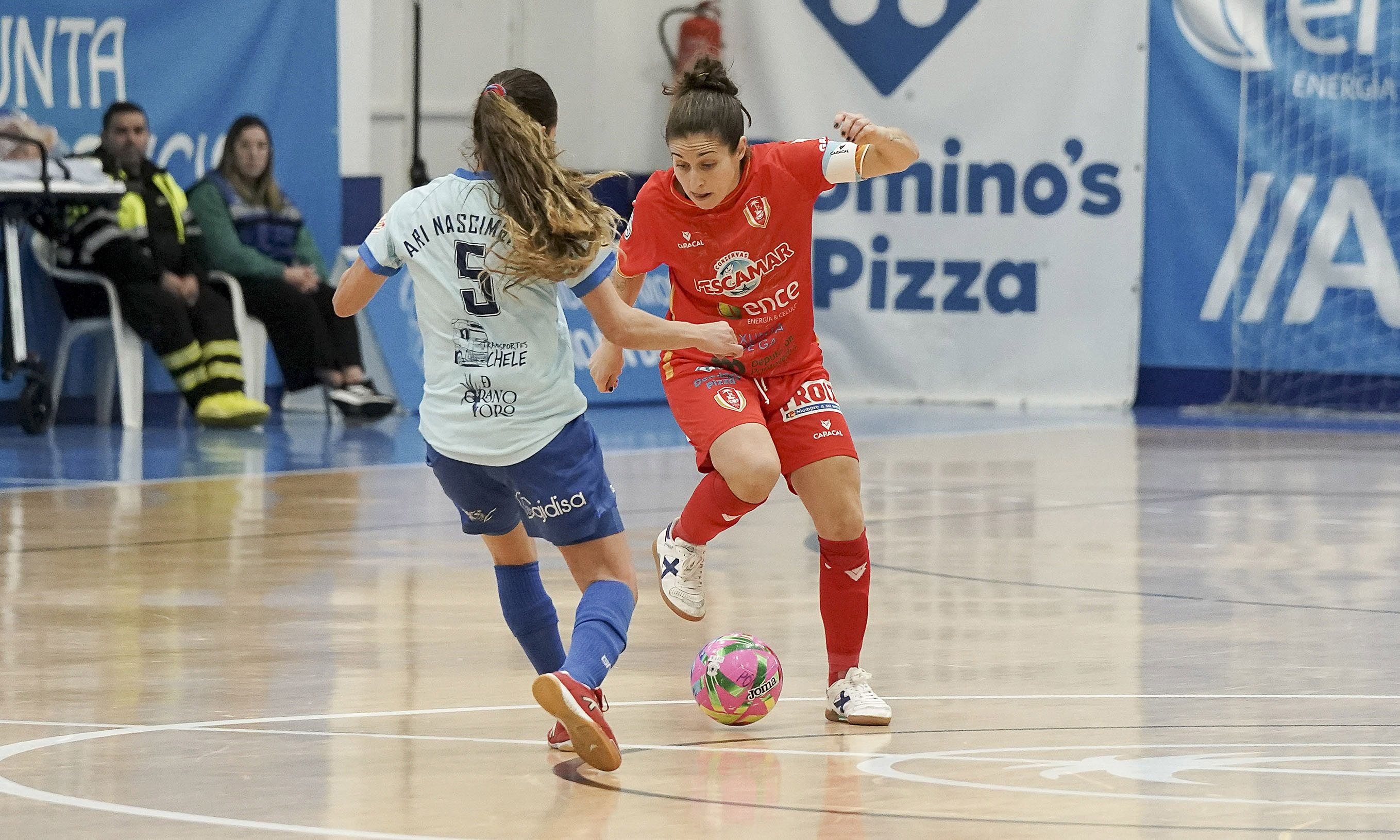 Oitavos de final da Copa da Raíña entre Poio Pescamar e Futsi Atlético