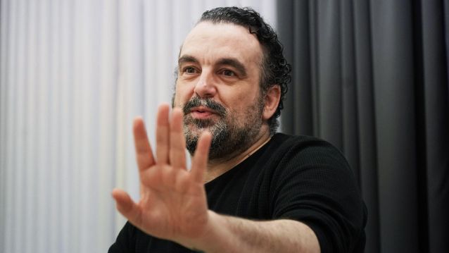 Nacho Vigalondo, en Pontevedra Nacho Vigalondo, en Pontevedra