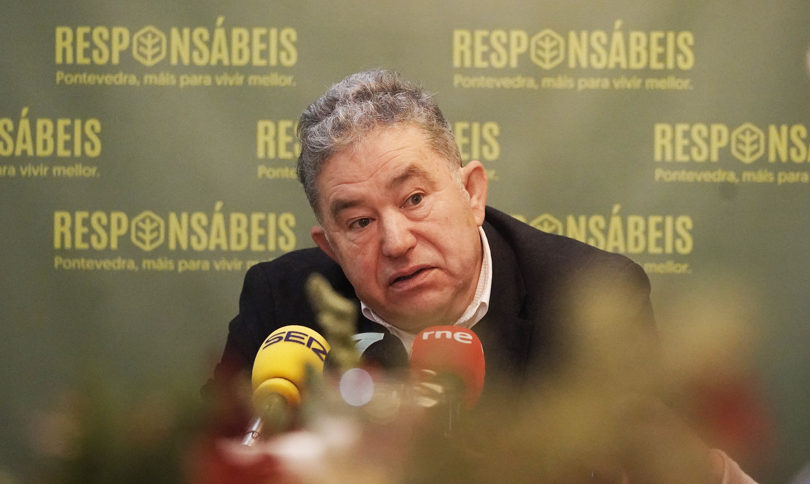 Miguel Anxo Fernández Lores, alcalde de Pontevedra