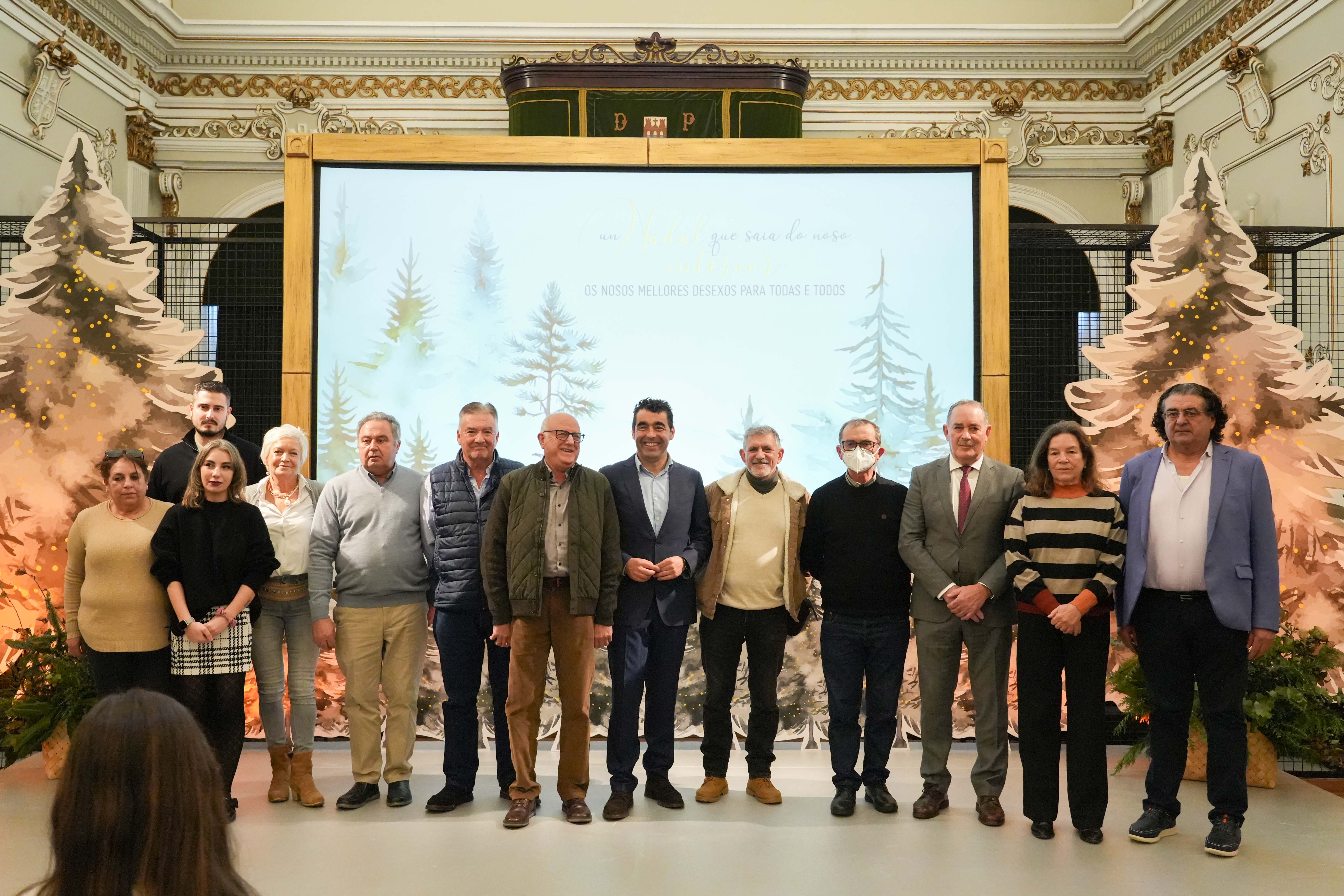 Homenaje a los jubilados de la Deputación