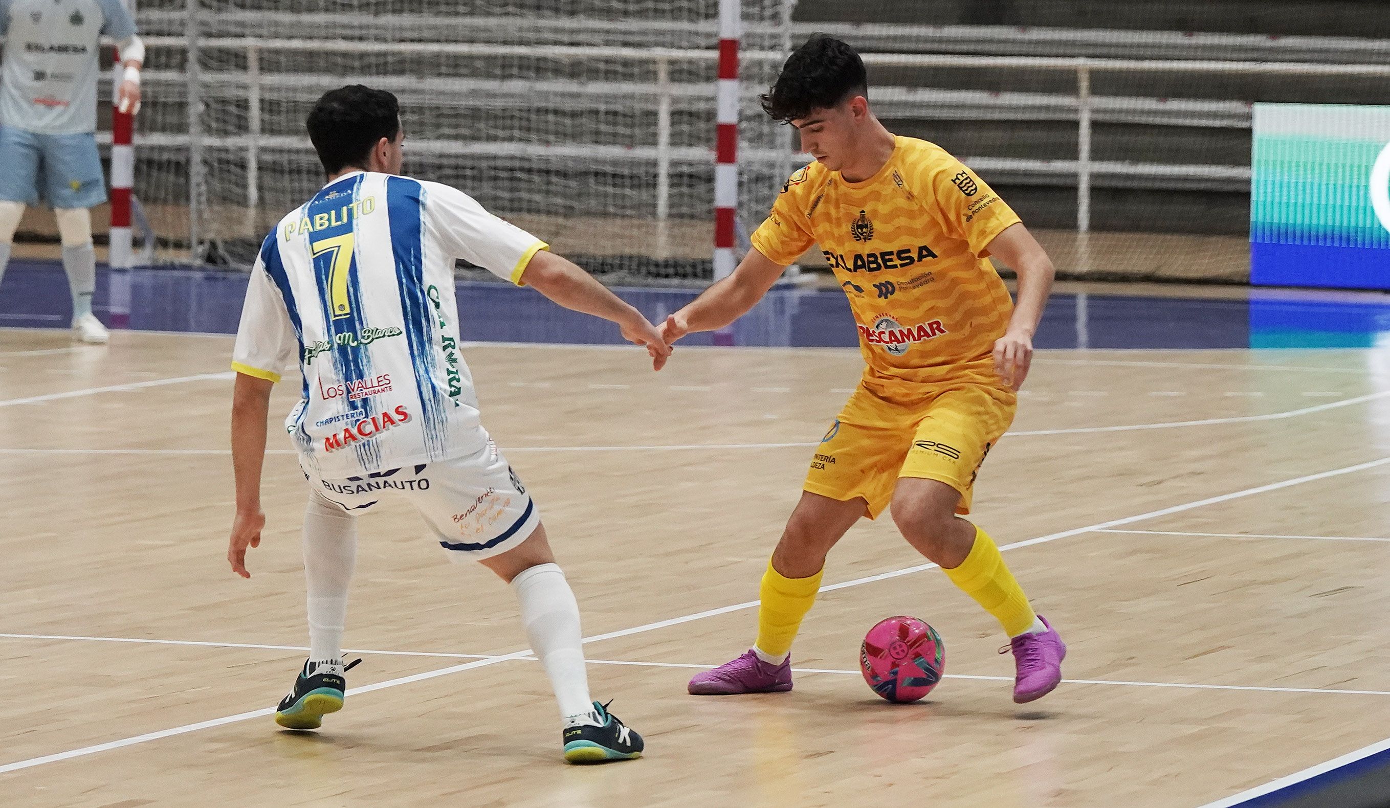 Partido entre Leis Pontevedra y Atlético Benavente