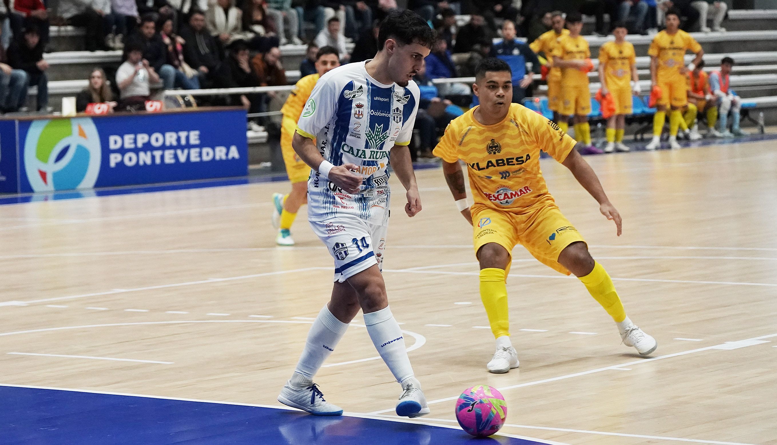 Partido entre Leis Pontevedra y Atlético Benavente Partido entre Leis Pontevedra y Atlético Benavente