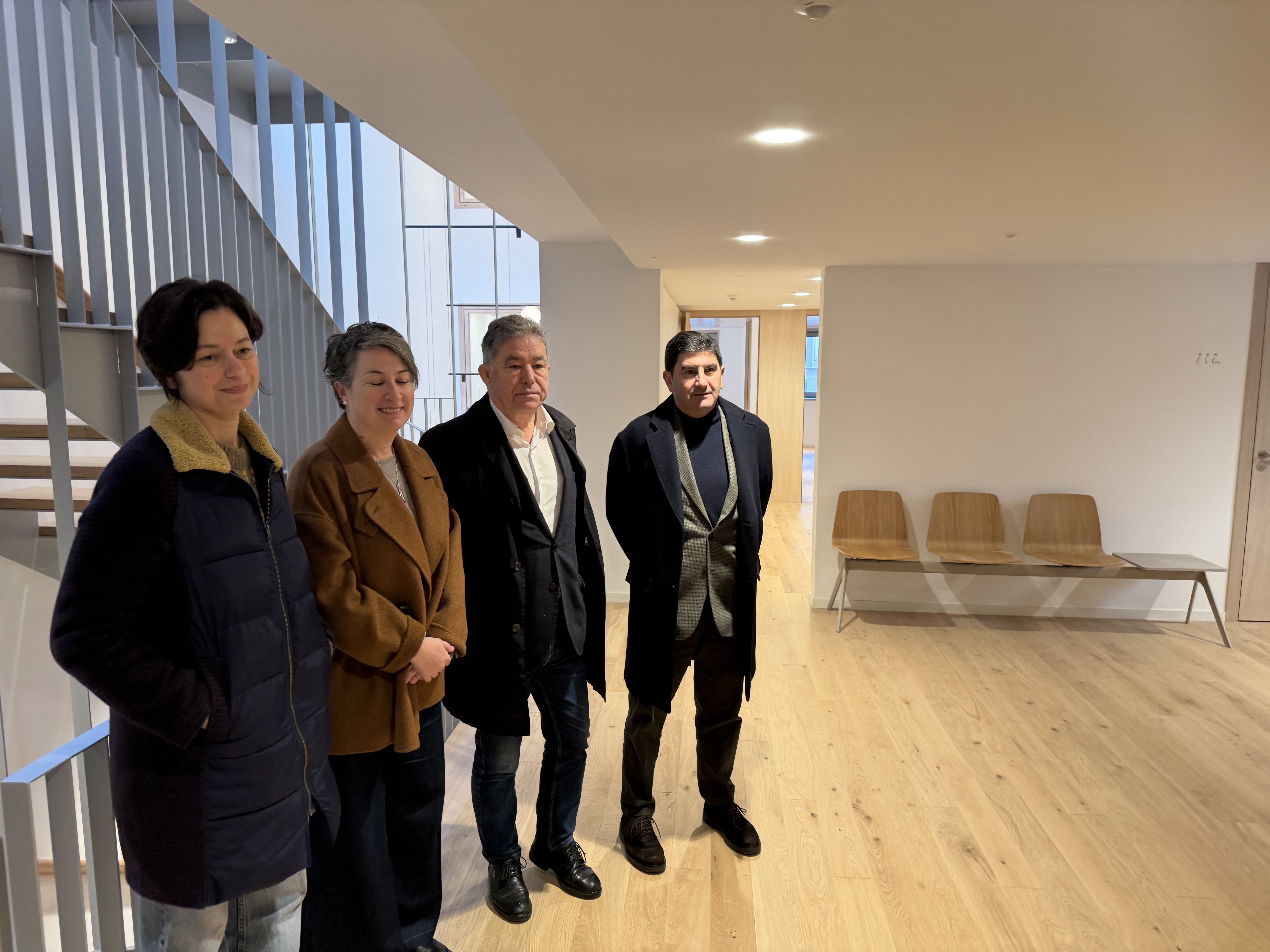 Visita al edificio municipal de la calle Churruchaos