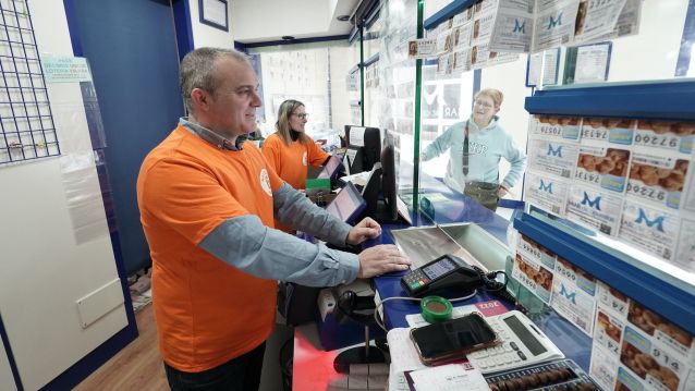 Responsables da administración de lotaría da Illa