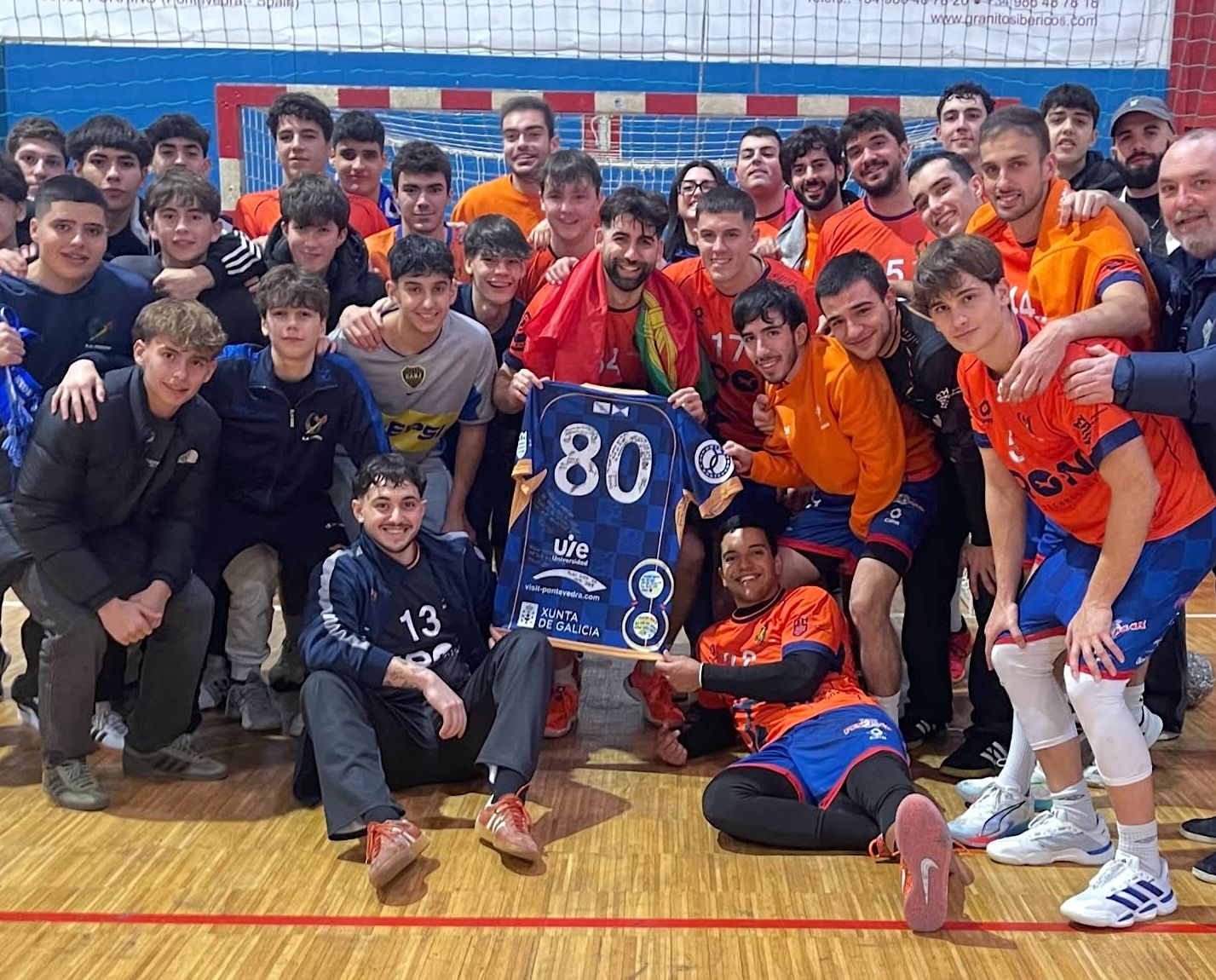 Despedida de Gonçalo Areias como jugador del Teucro