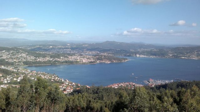 Vista aérea de Poio Vista aérea de Poio