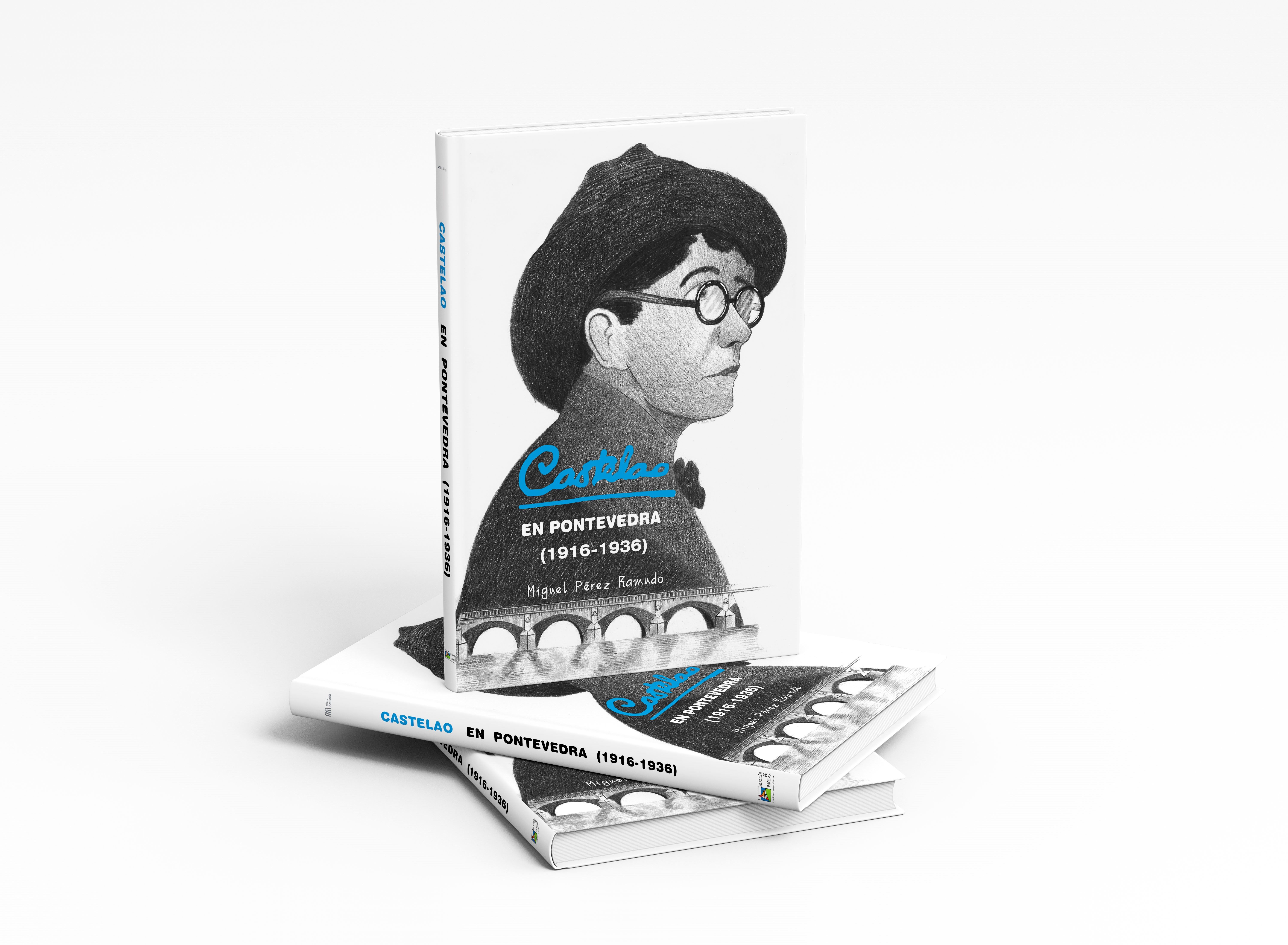 Ejemplares de la obra de cómic 'Castelao en Pontevedra 1916-1936'