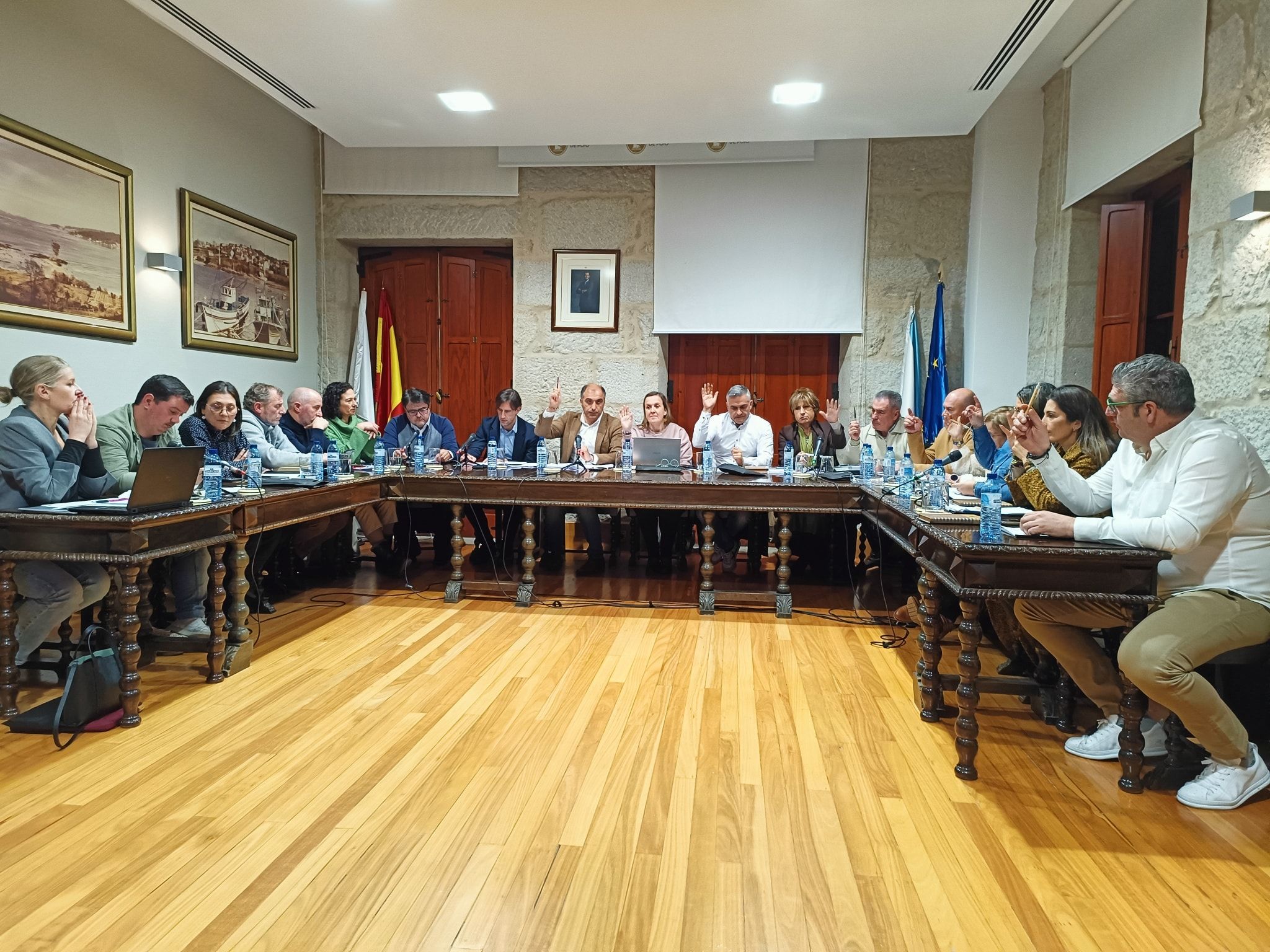 Pleno de Poio el 30 de diciembre de 2025