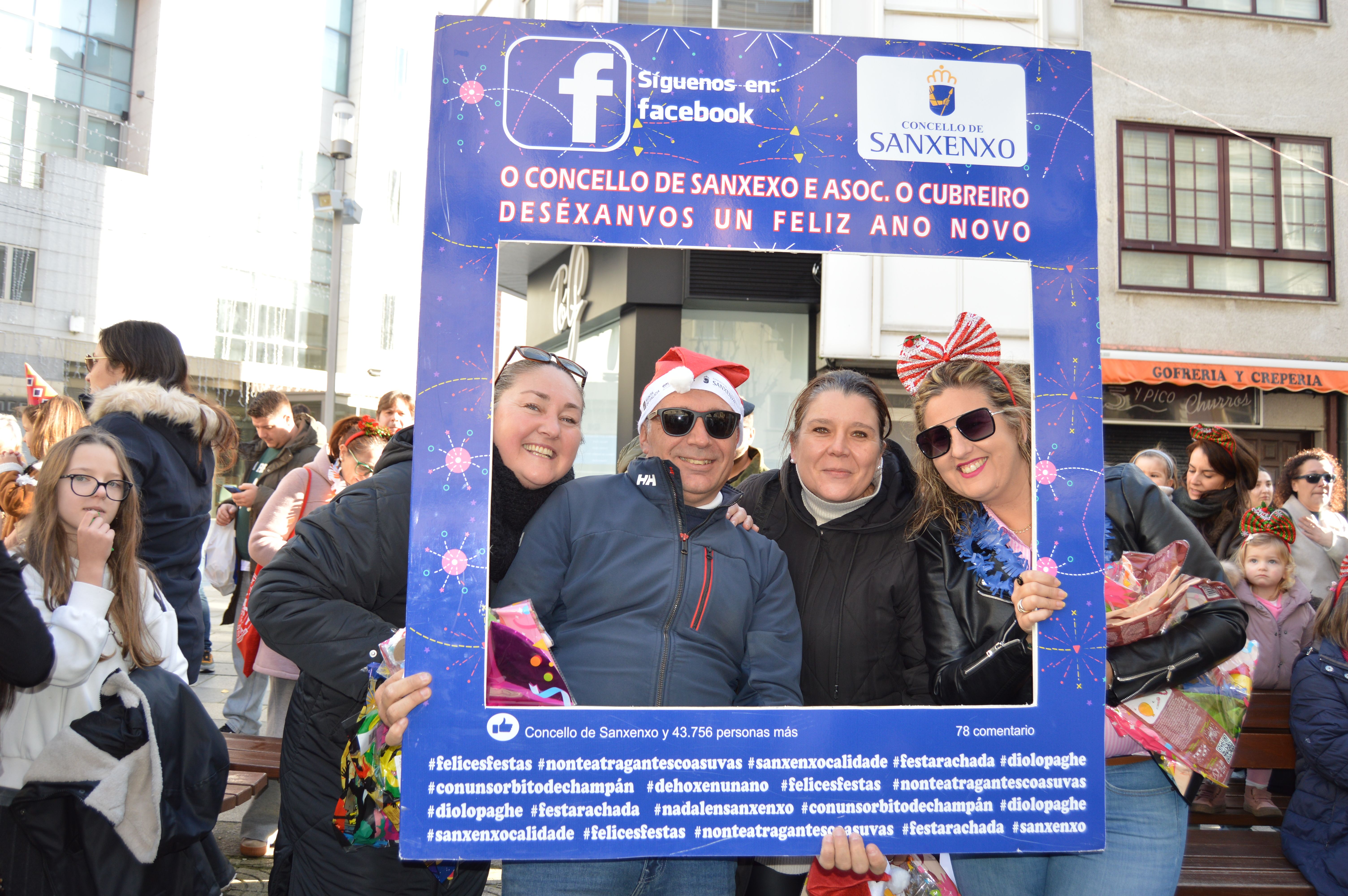 Celebración de fin de año por adelantado en Sanxenxo Celebración de fin de año por adelantado en Sanxenxo