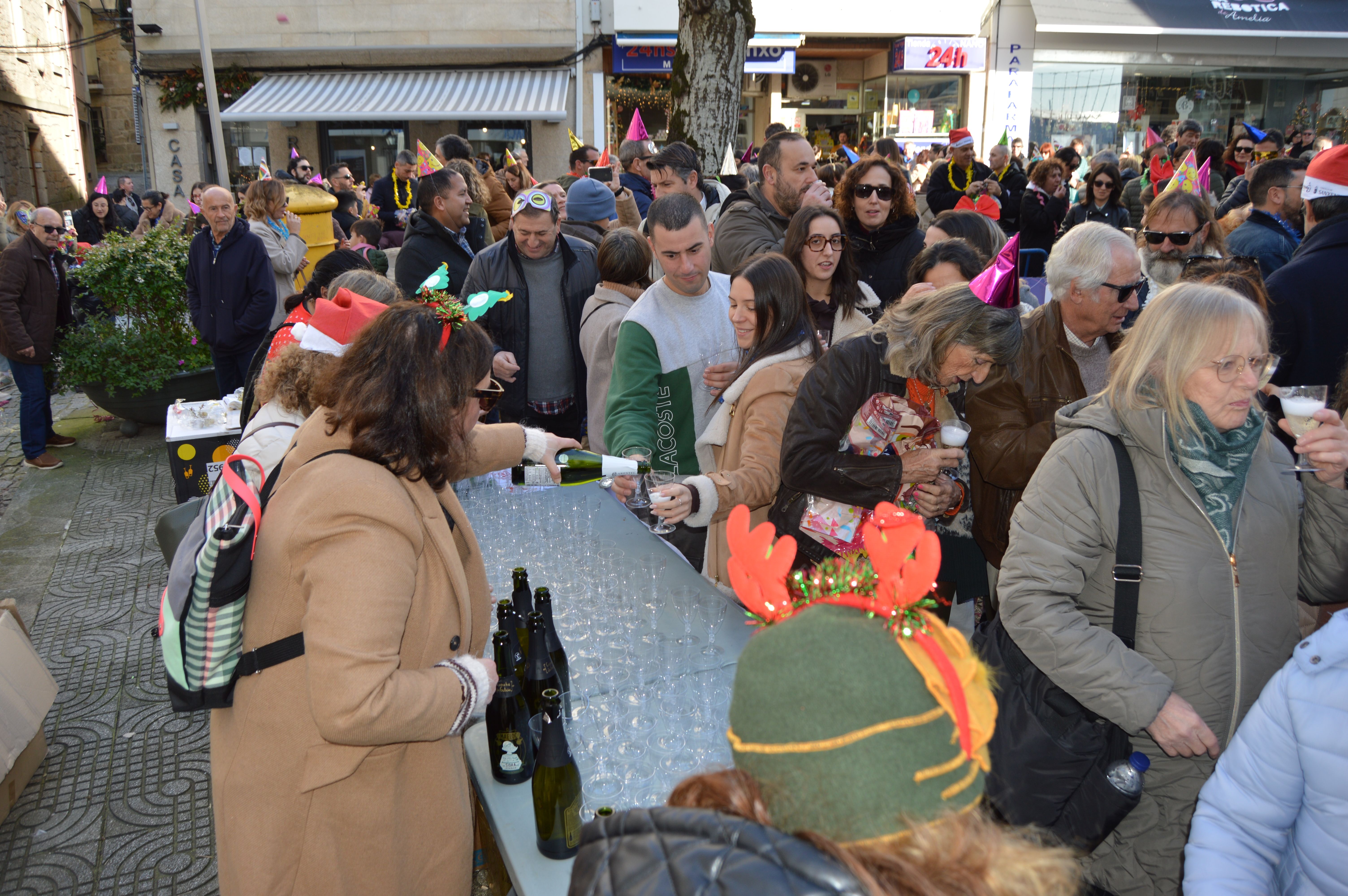 Celebración de fin de año por adelantado en Sanxenxo Celebración de fin de año por adelantado en Sanxenxo