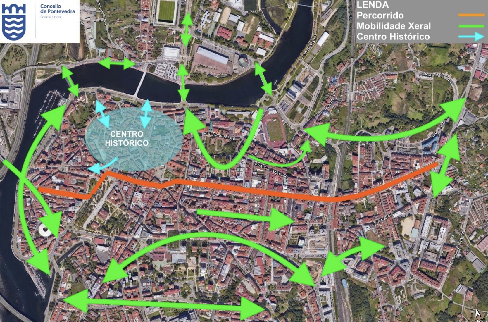 Plan especial de tráfico pola Cabalgata de Reis