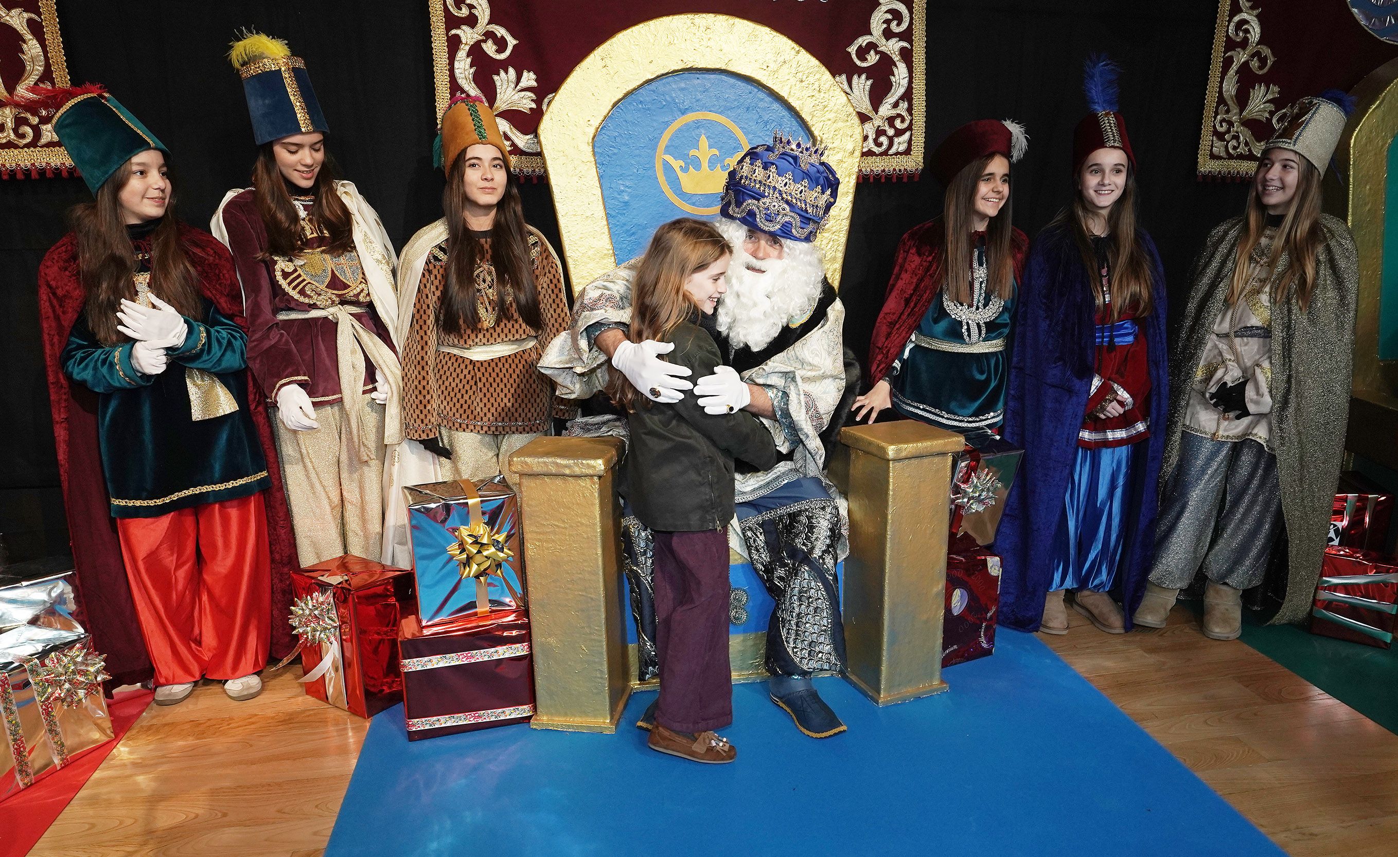 Recepción aos Reis Magos Recepción aos Reis Magos