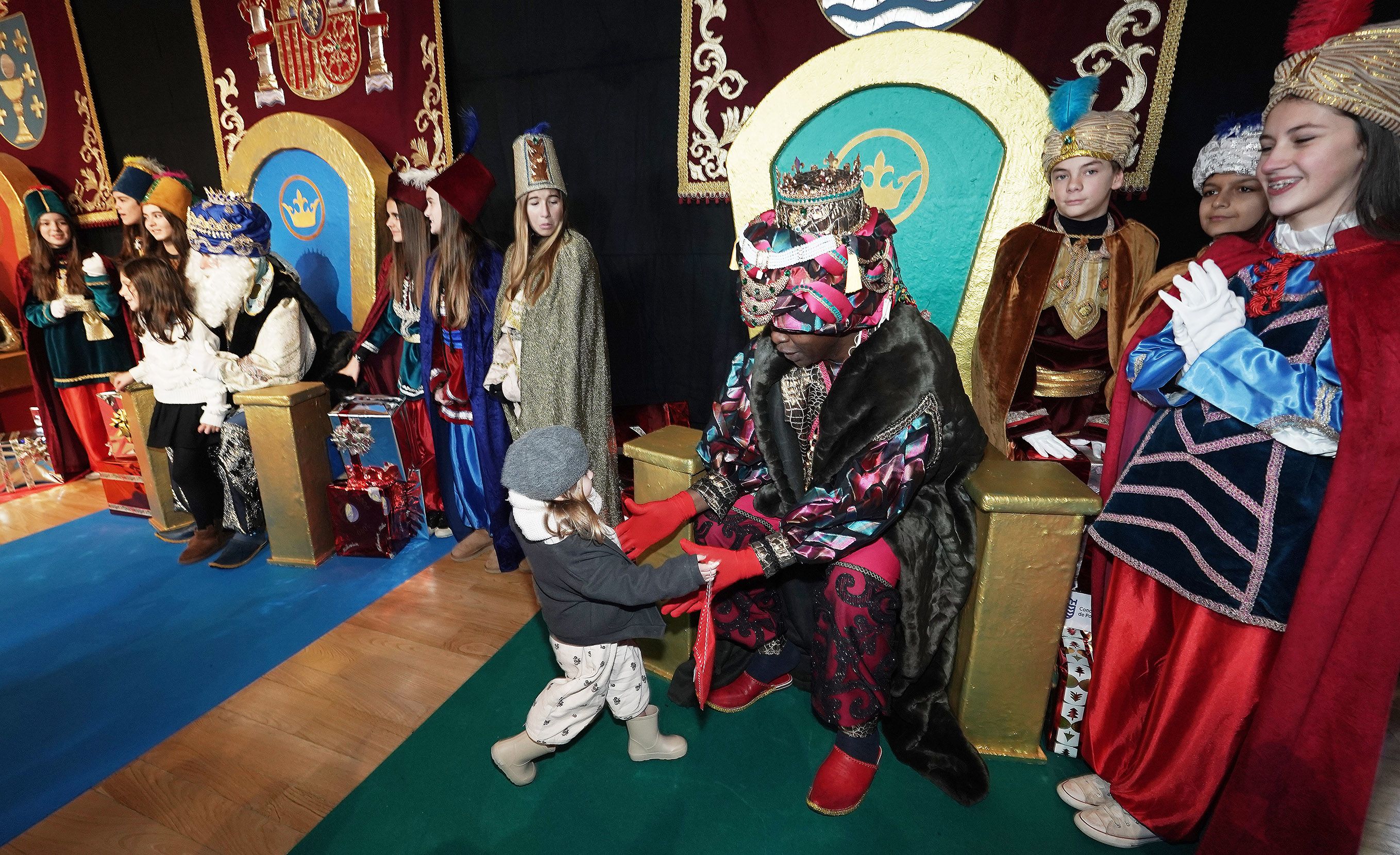 Recepción aos Reis Magos Recepción aos Reis Magos