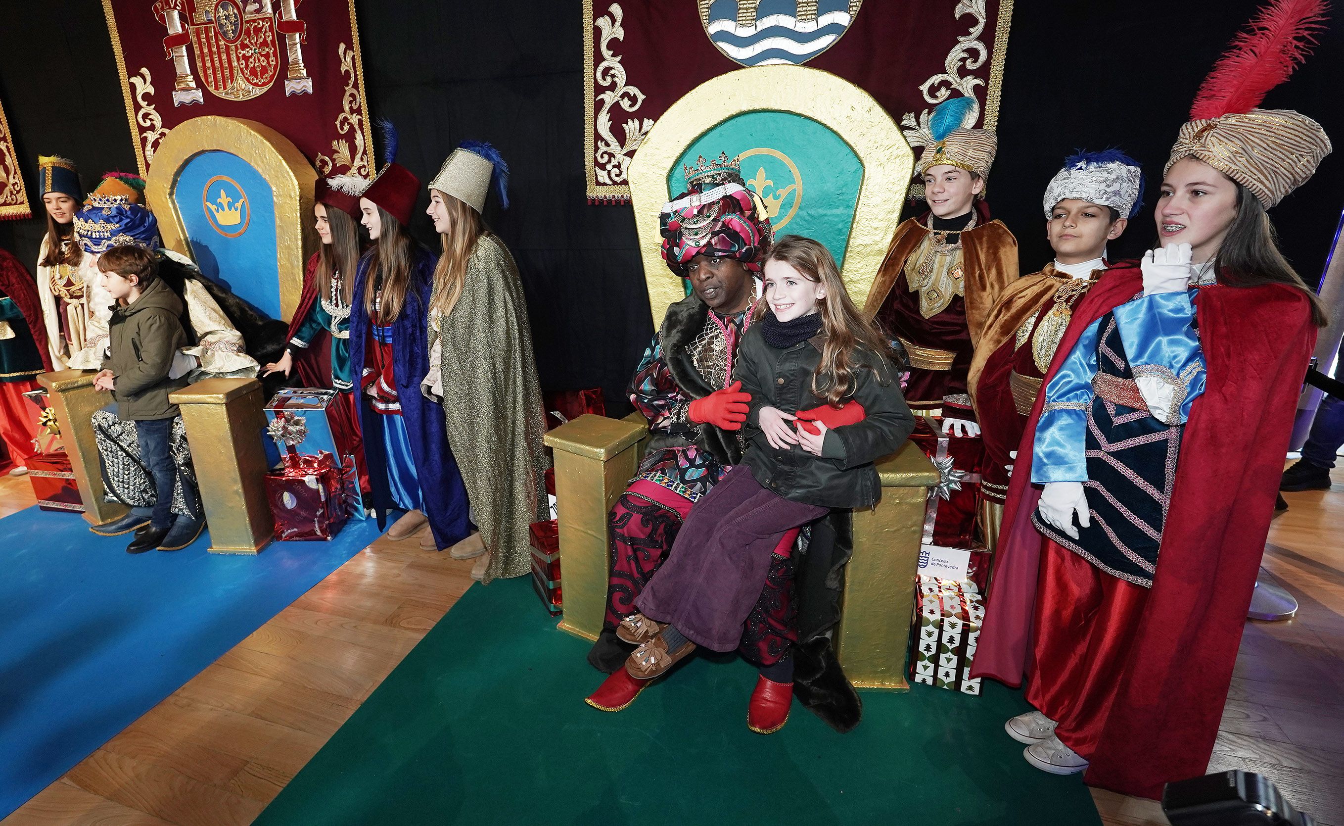 Recepción aos Reis Magos Recepción aos Reis Magos